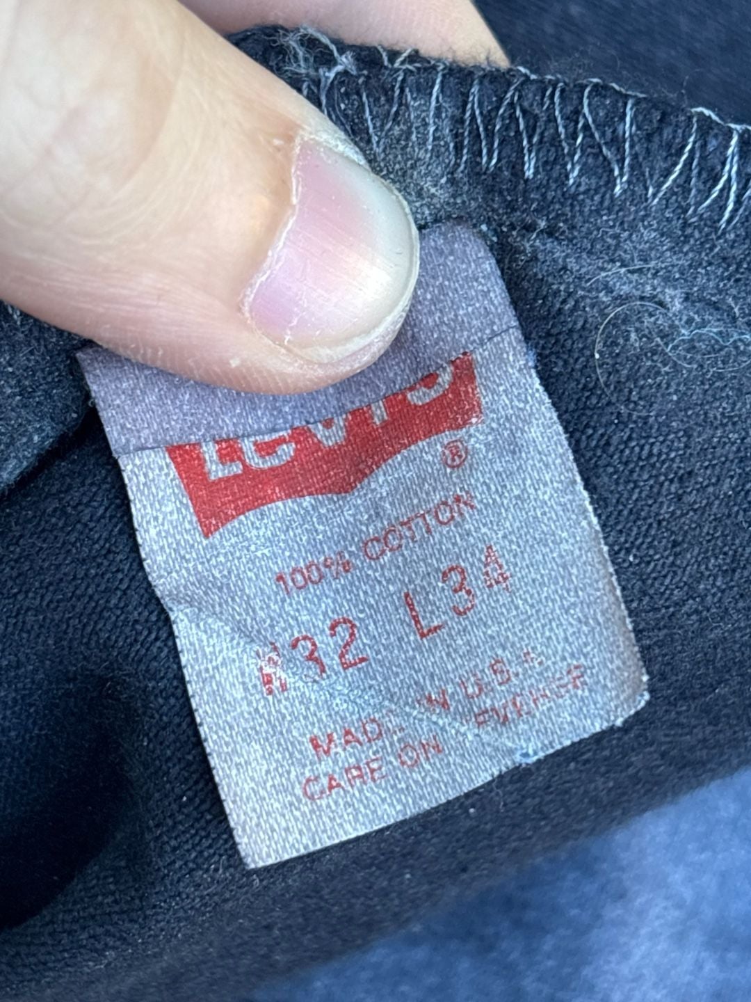 Vintage 1987 Levi's 501 Acid Wash Jeans 7