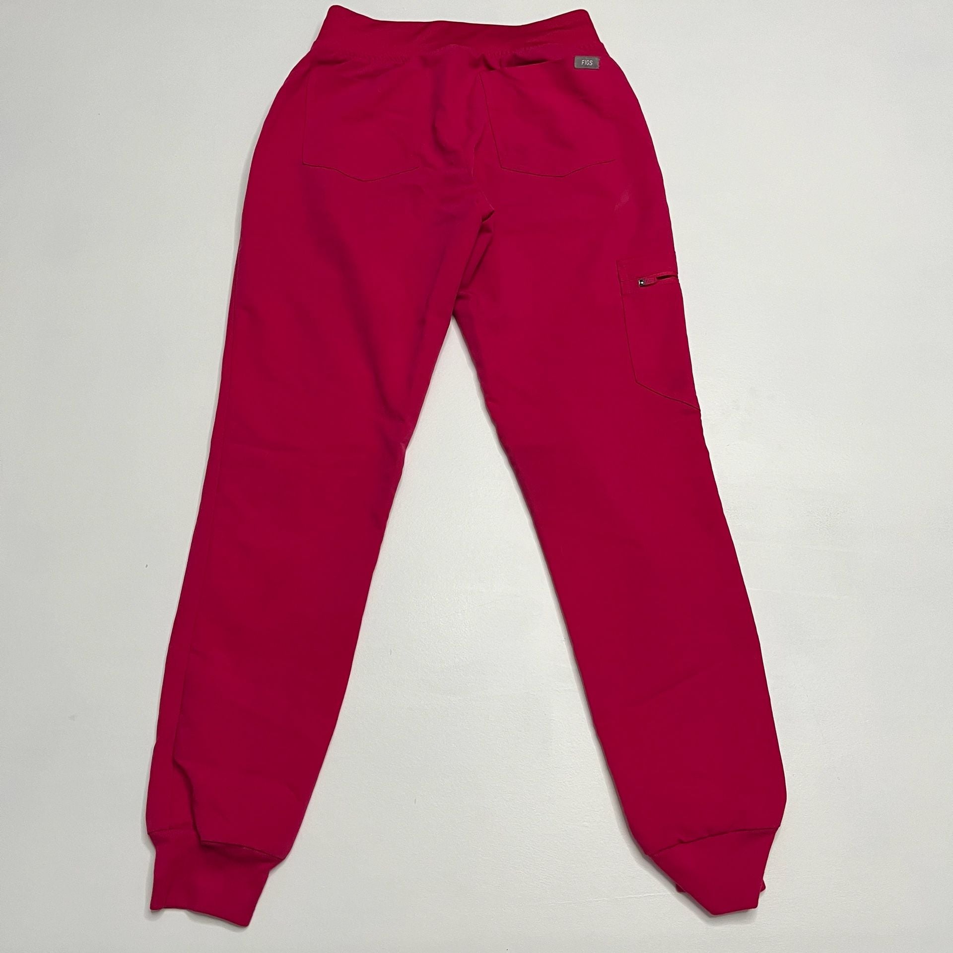 FIGS Ultra Rose Scrub SET Size XXS Catarina Top Zamora Jogger Pants Technical 6