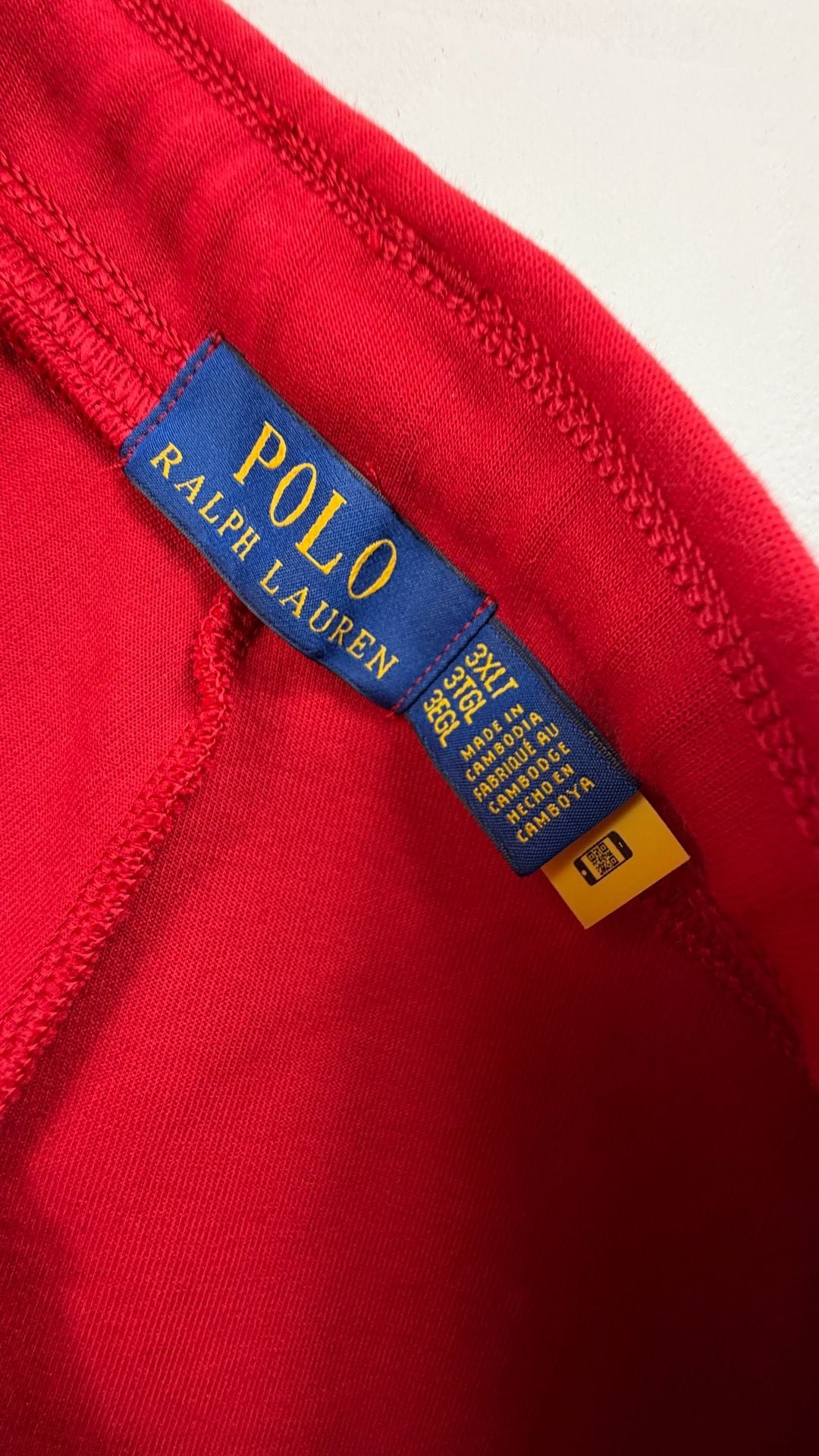 Polo Ralph Lauren Double Knit Shorts Size 3XLT Red 4