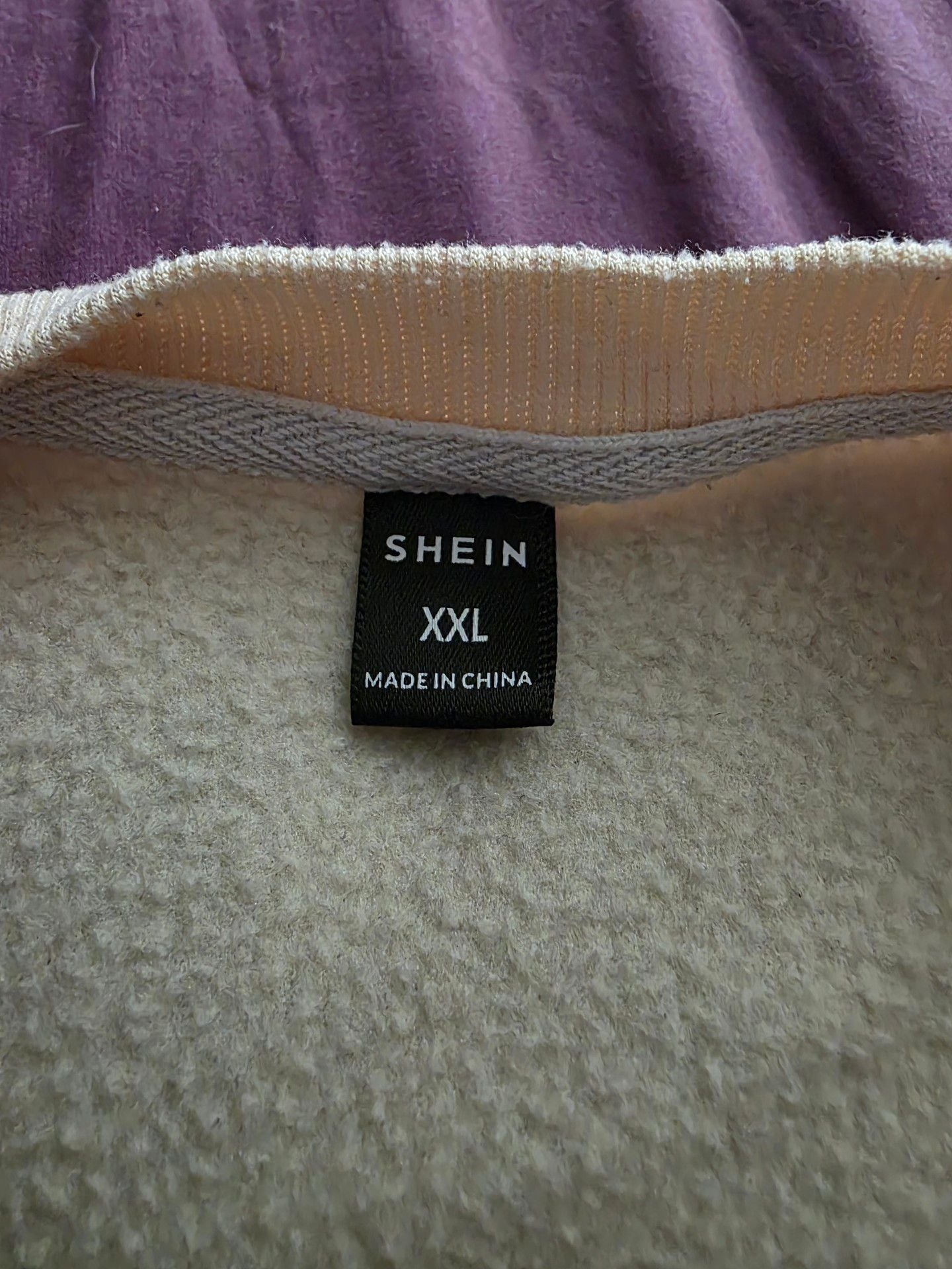 SHEIN King of Clubs Sweatshirt Shorts Set XXL Beige Graphic Lounge 4