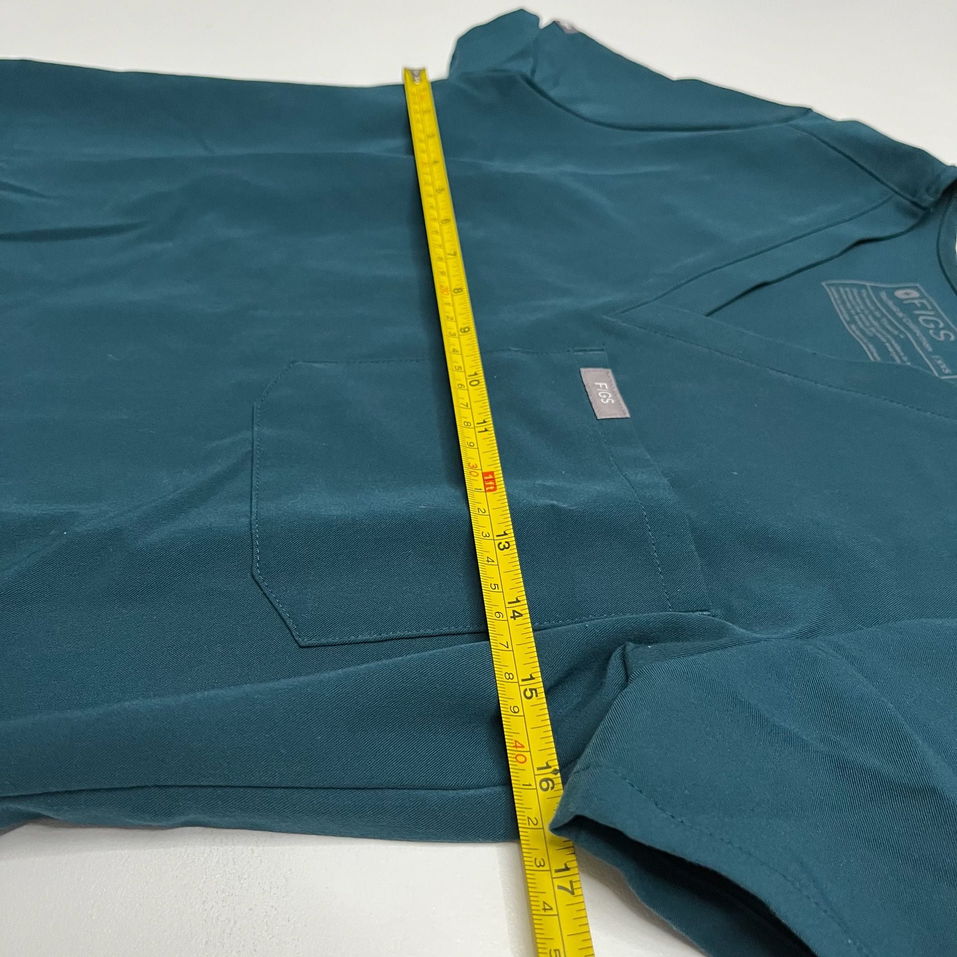 Figs Scrub Set Technical Collection Size XXS Dark Teal Top And Pants 7