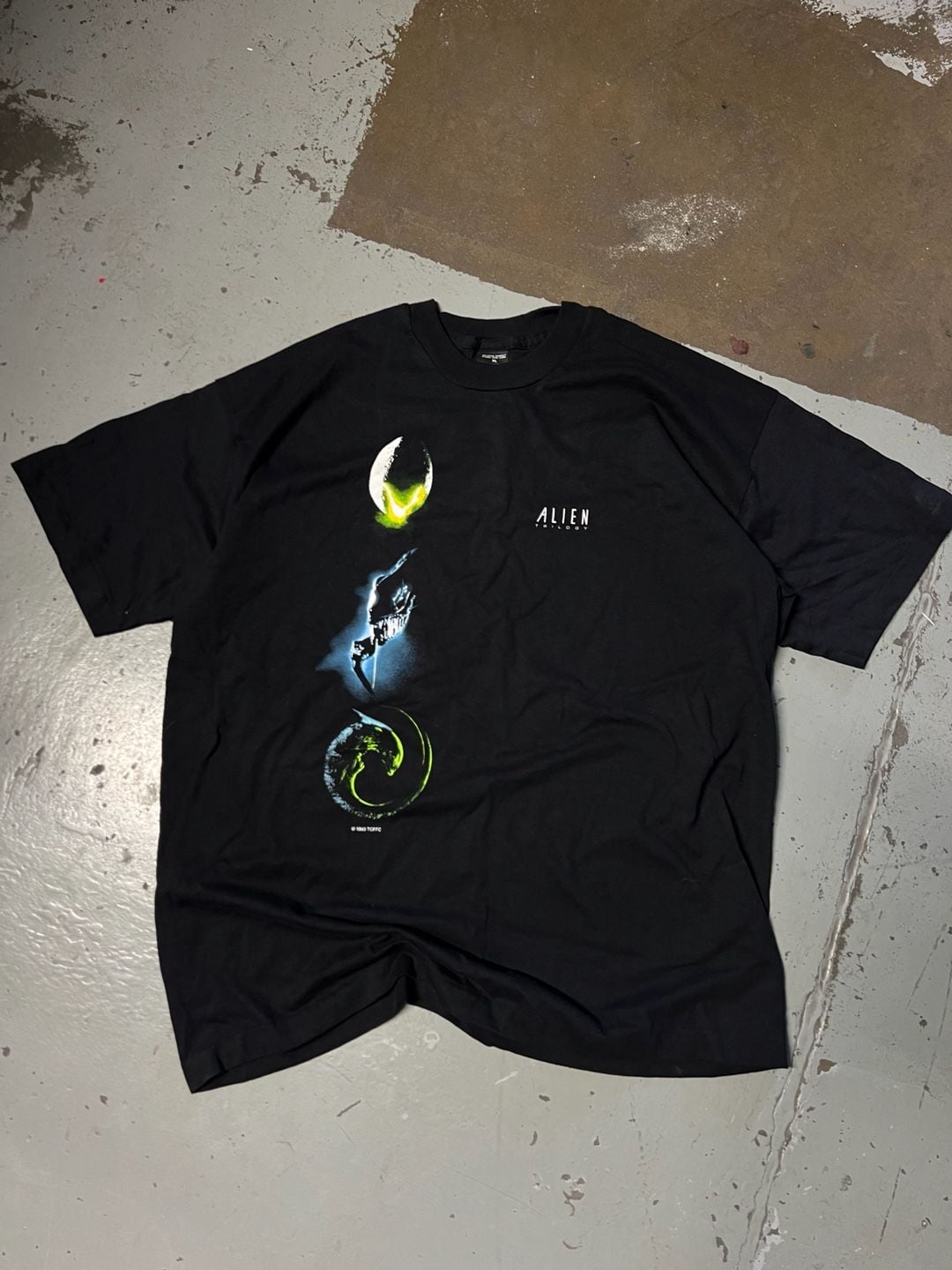 Vintage 1993 Alien Trilogy Single Stitch T-shirt 2