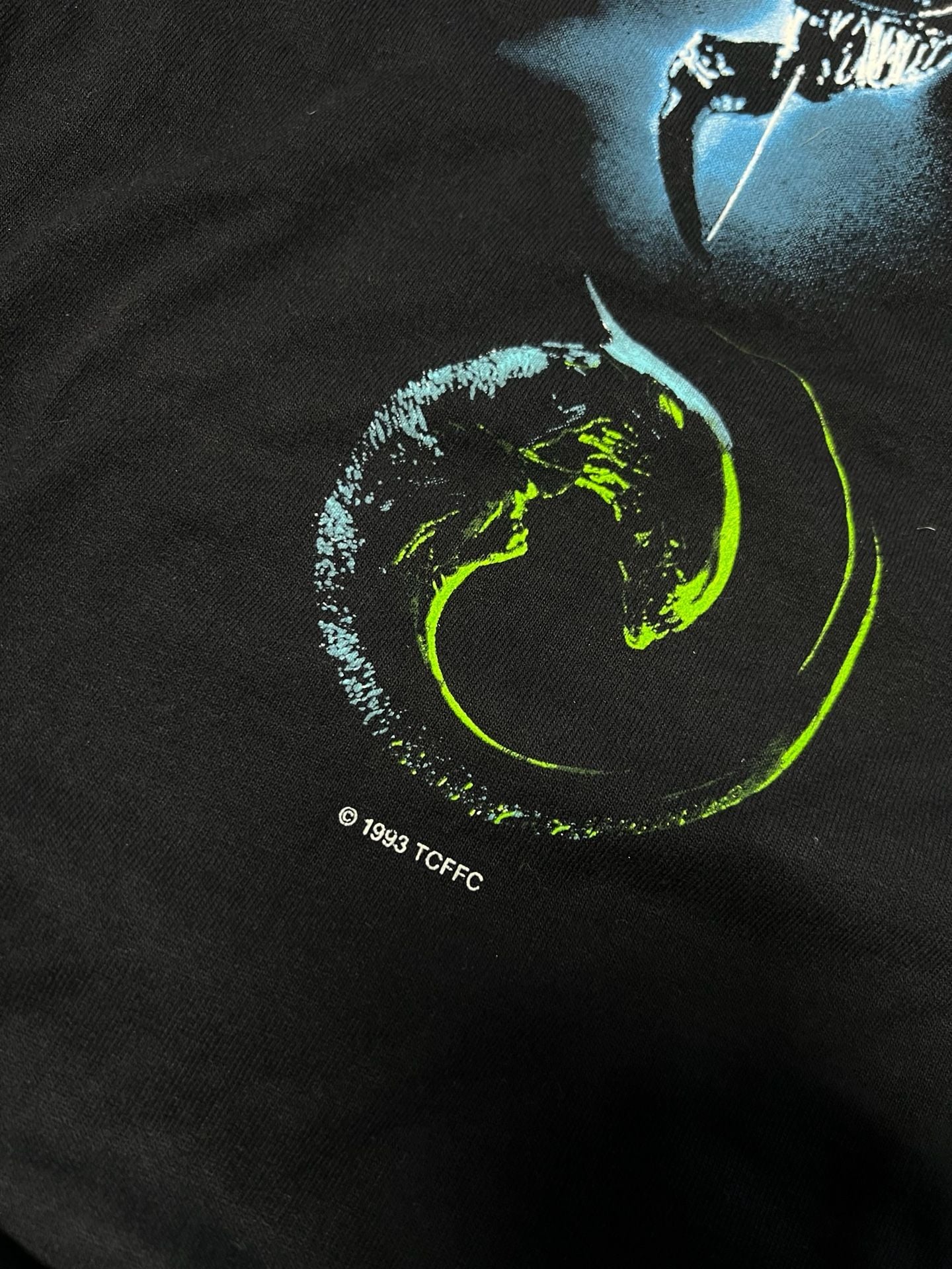 Vintage 1993 Alien Trilogy Single Stitch T-shirt 4