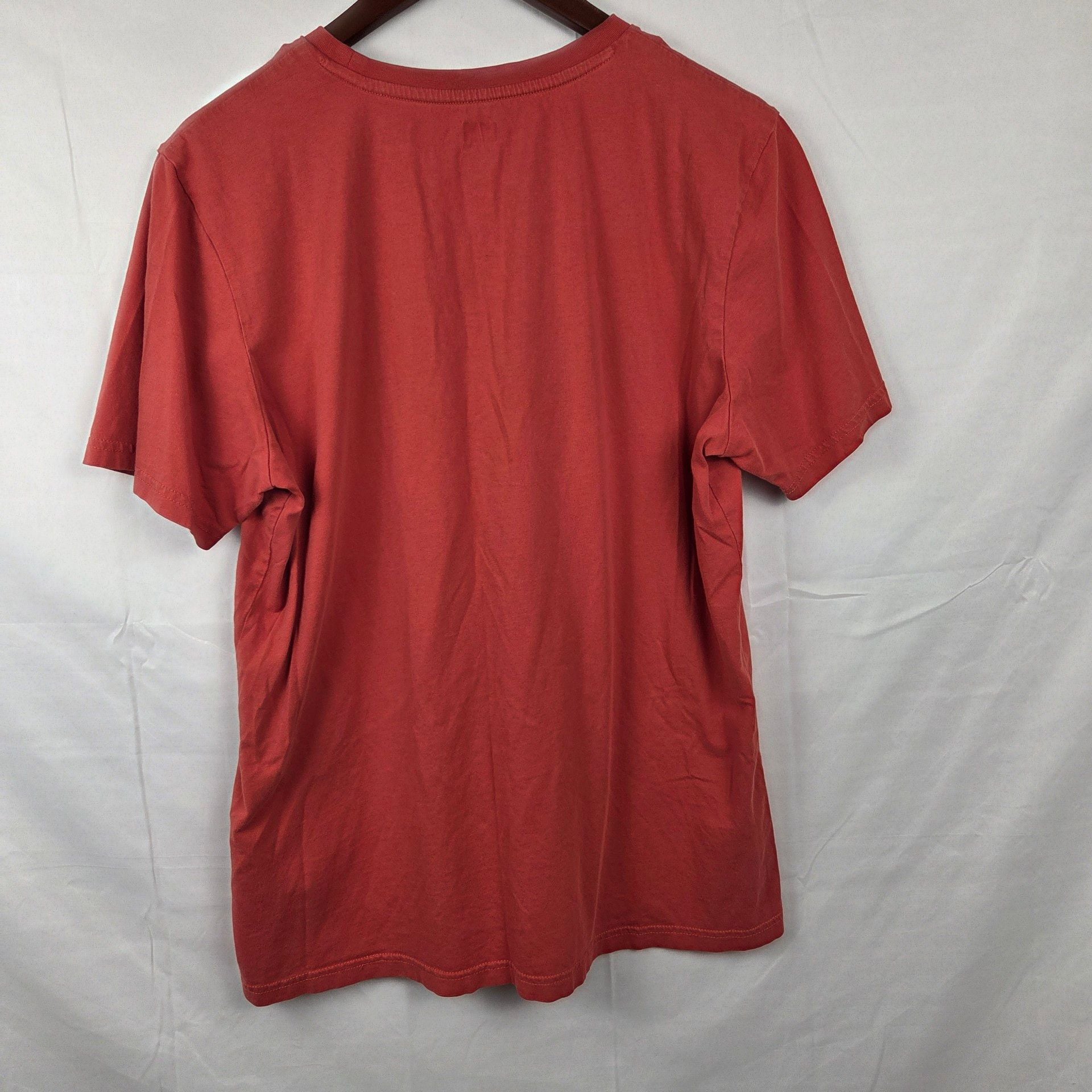 Helly Hansen HH Logo T-Shirt Size XL Red Organic Cotton 4