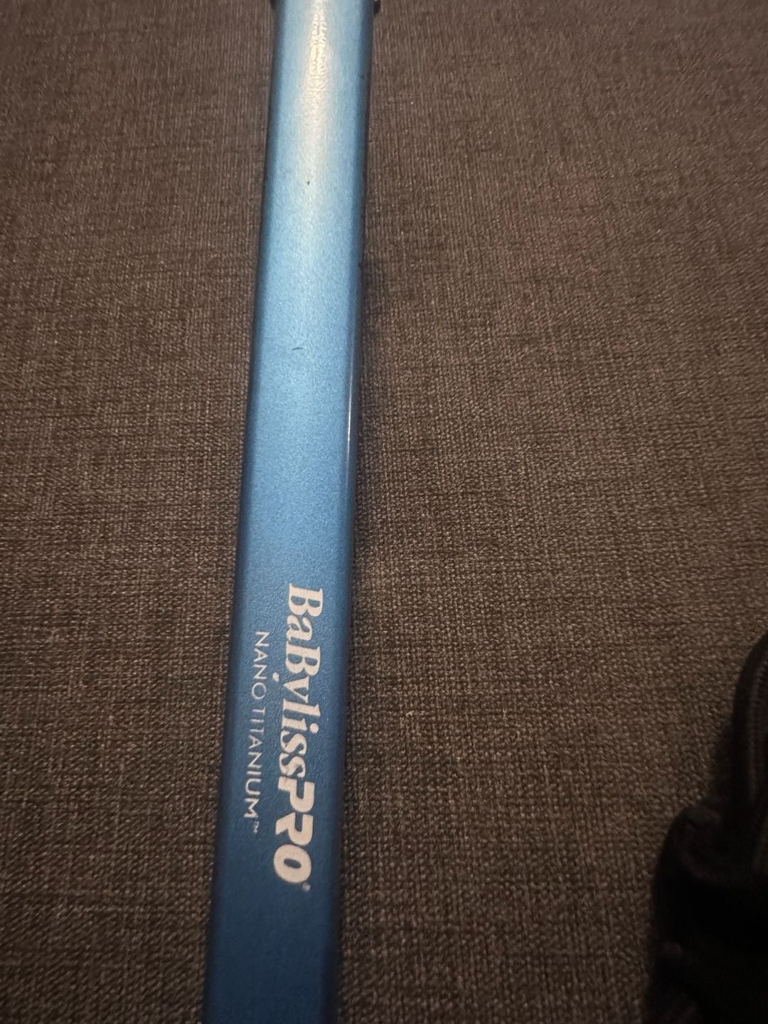 BaByliss PRO Nano Titanium Flat Iron Straightener Adjustable Heat Blue 8