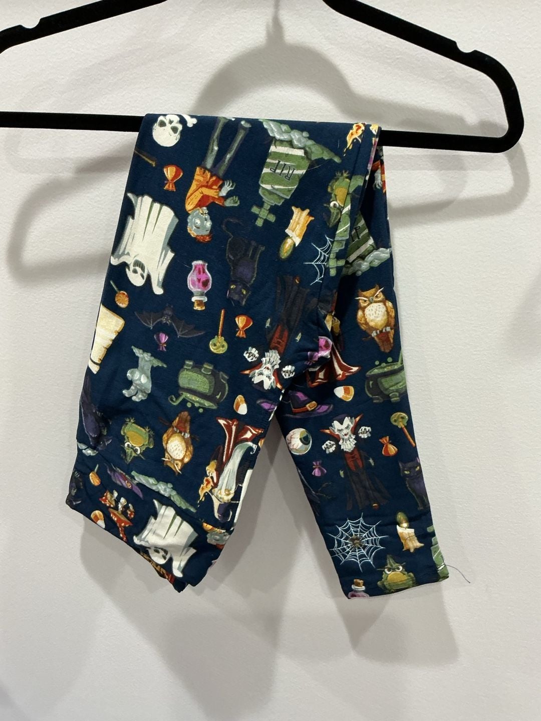 LuLaRoe OS NWT Halloween Leggings Spooky Print #63 1