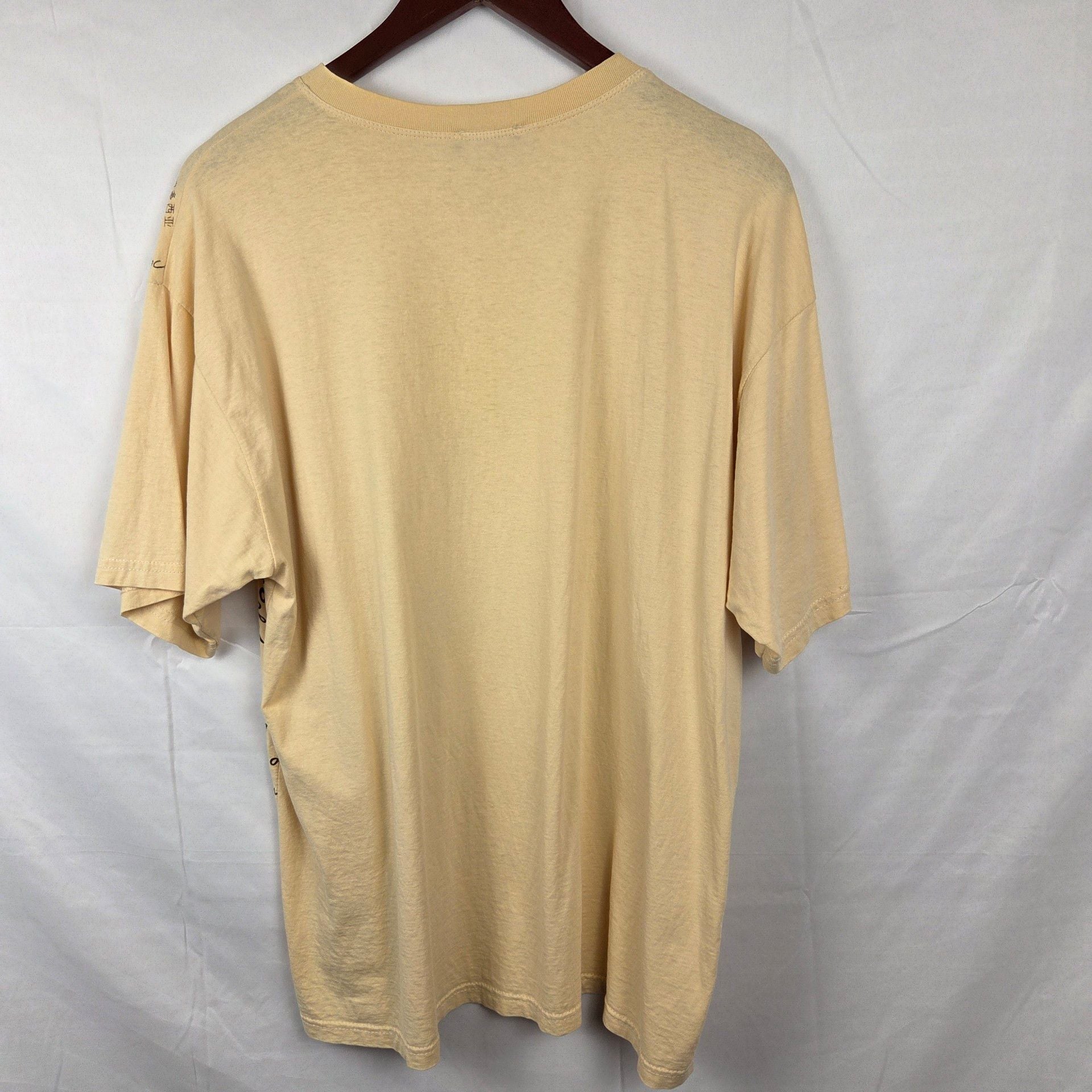 Texist Collection Graphic T-Shirt Size XL Yellow Cotton Cappadocia 4