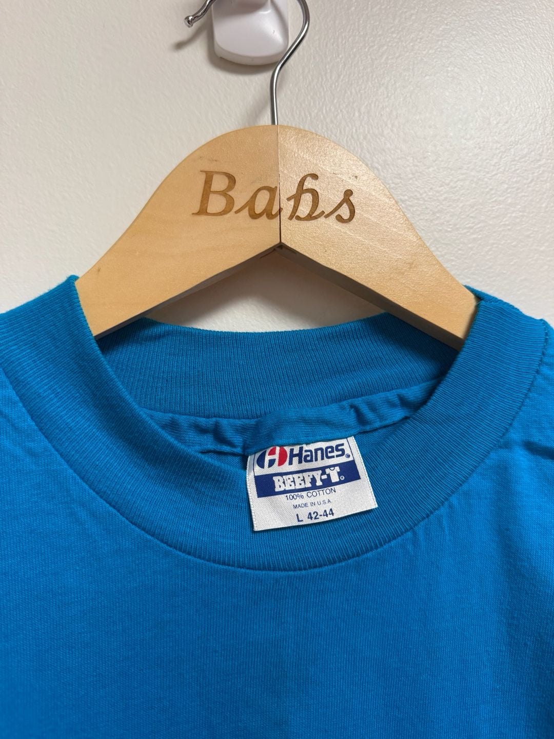 90’s L.L. Bean T-Shirt Size L Blue Outdoor Tradition Logo Vintage 5