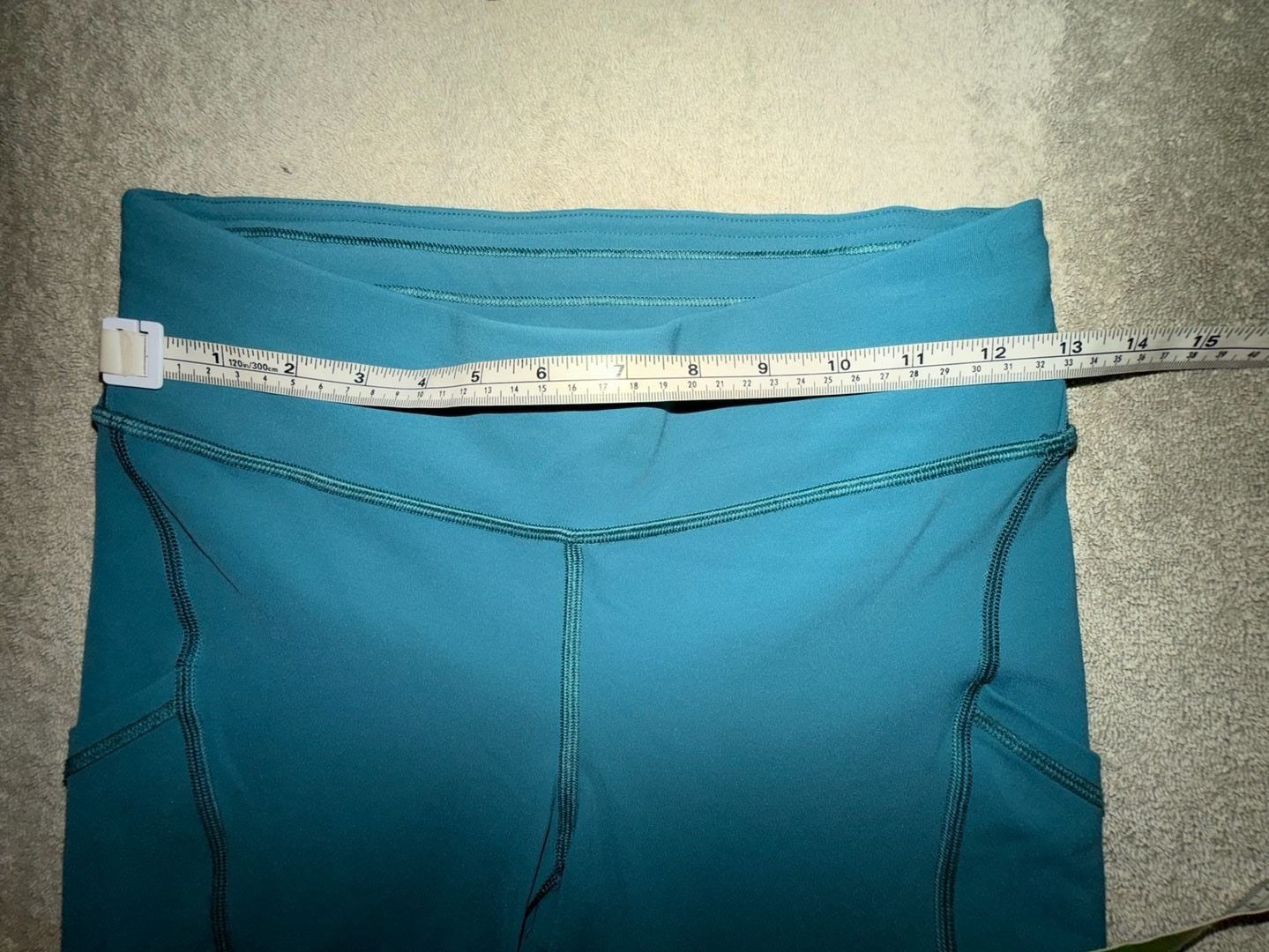 Lululemon Ready To Race Crop Leggings Deep Cove with ventilation 5