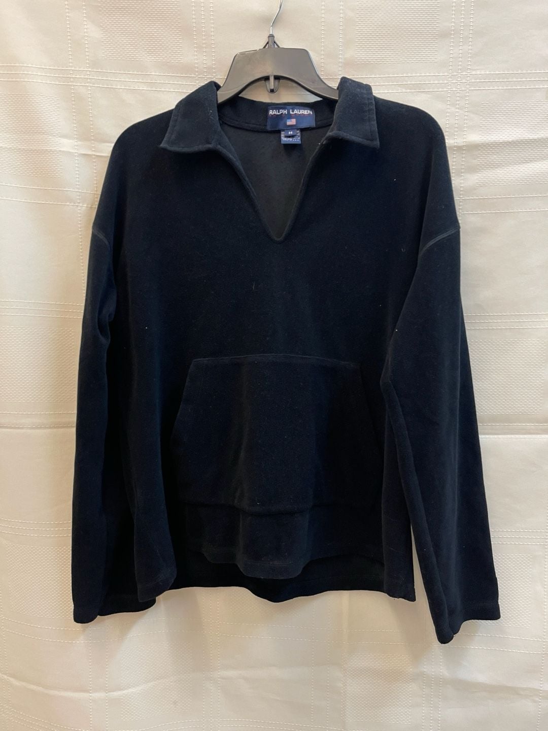 Vintage Ralph Lauren M Plaid Button Shirt Cotton Long Sleeve Grid Chore Jacket 16