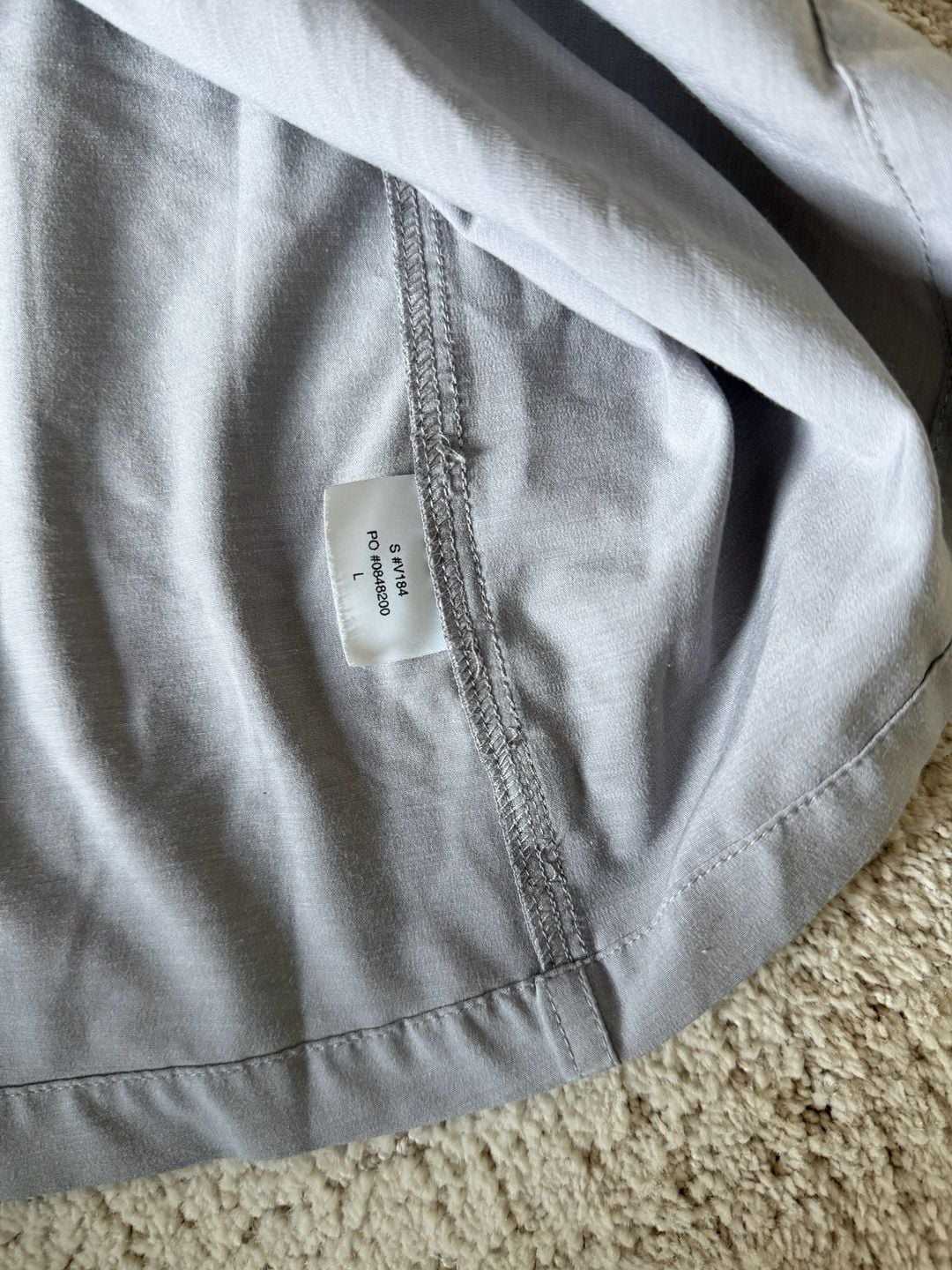 Vuori Short Sleeve Bridge Button-Up Shirt Size L Gray 4