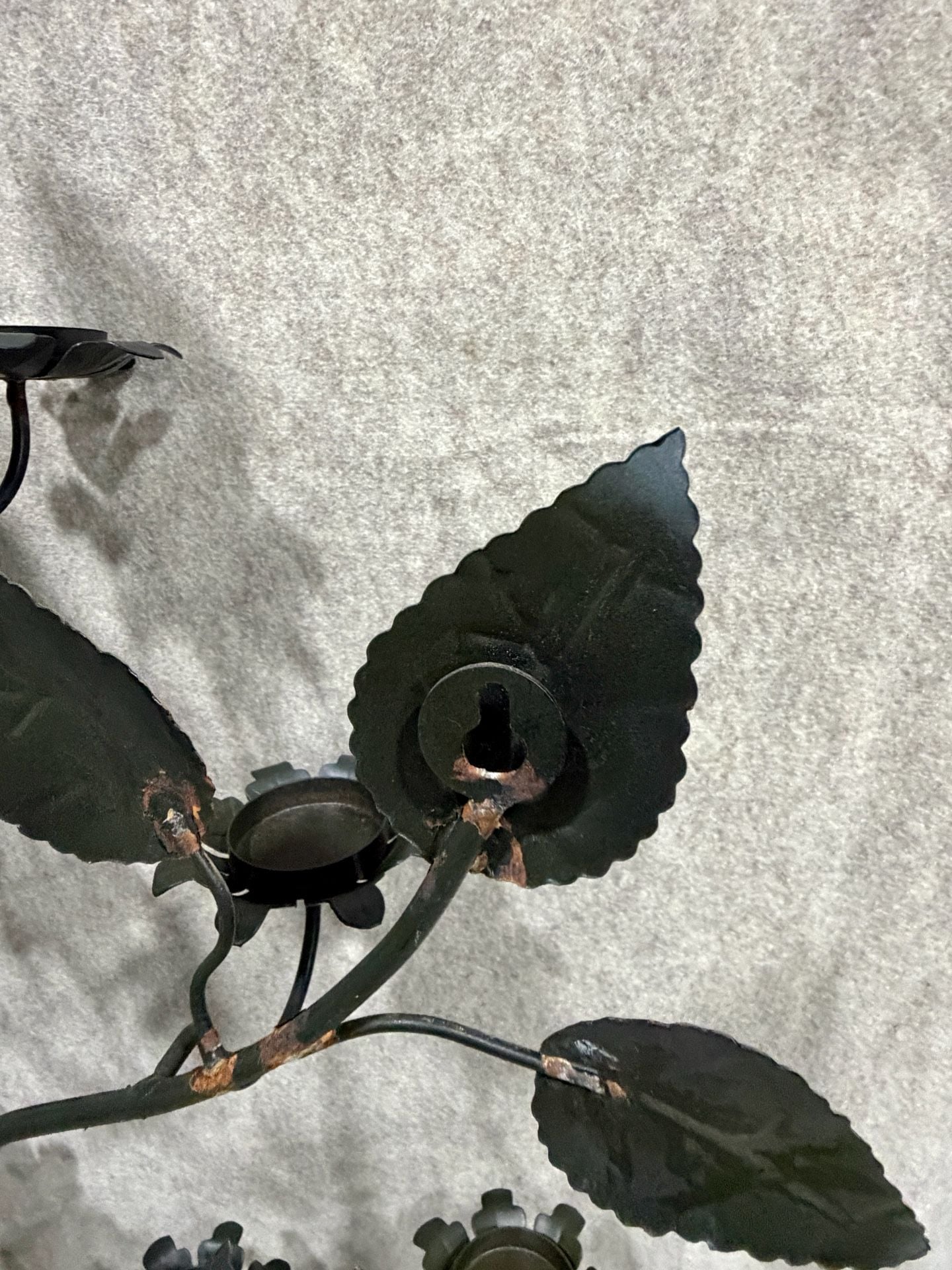 Metal Tree of Life Wall Sconce Candle Holder 4