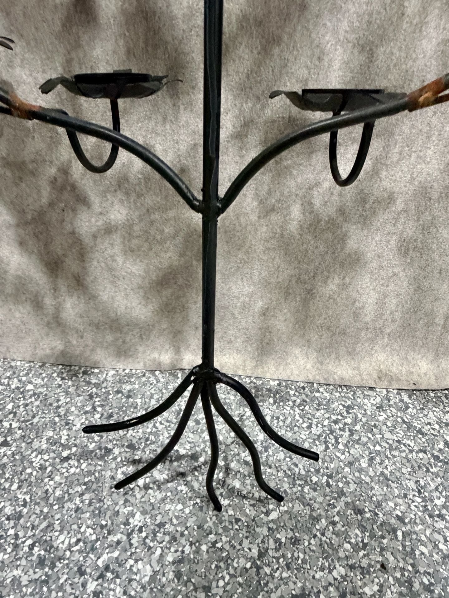 Metal Tree of Life Wall Sconce Candle Holder 6