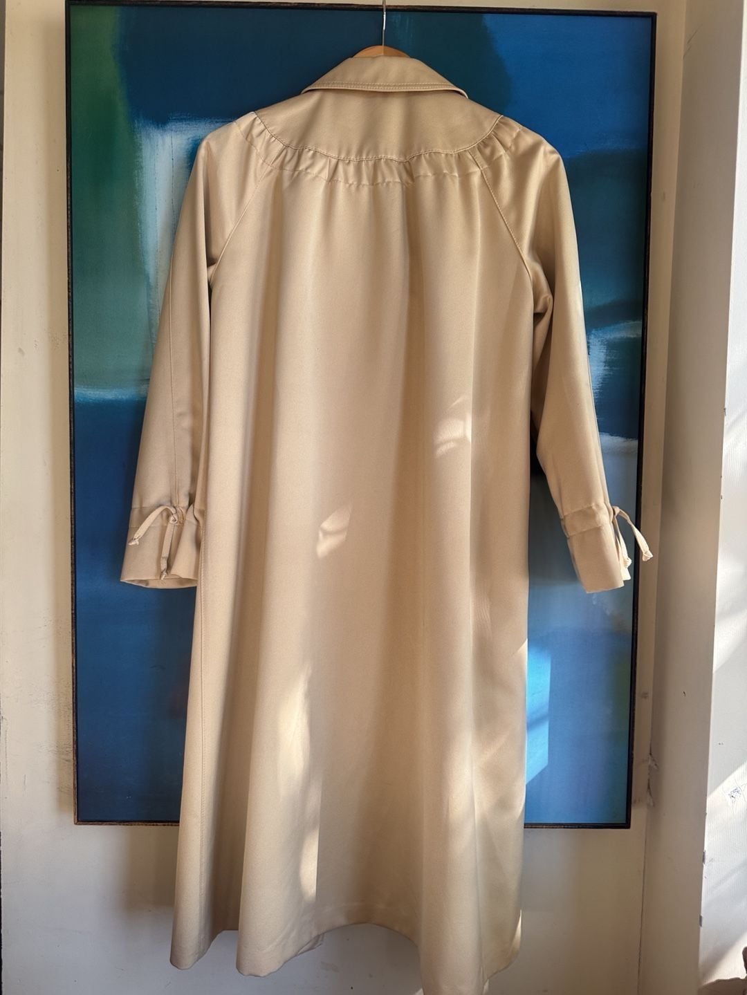 Vintage Forecaster Of Boston Trench Coat Size 7/8 Tan Belted 9