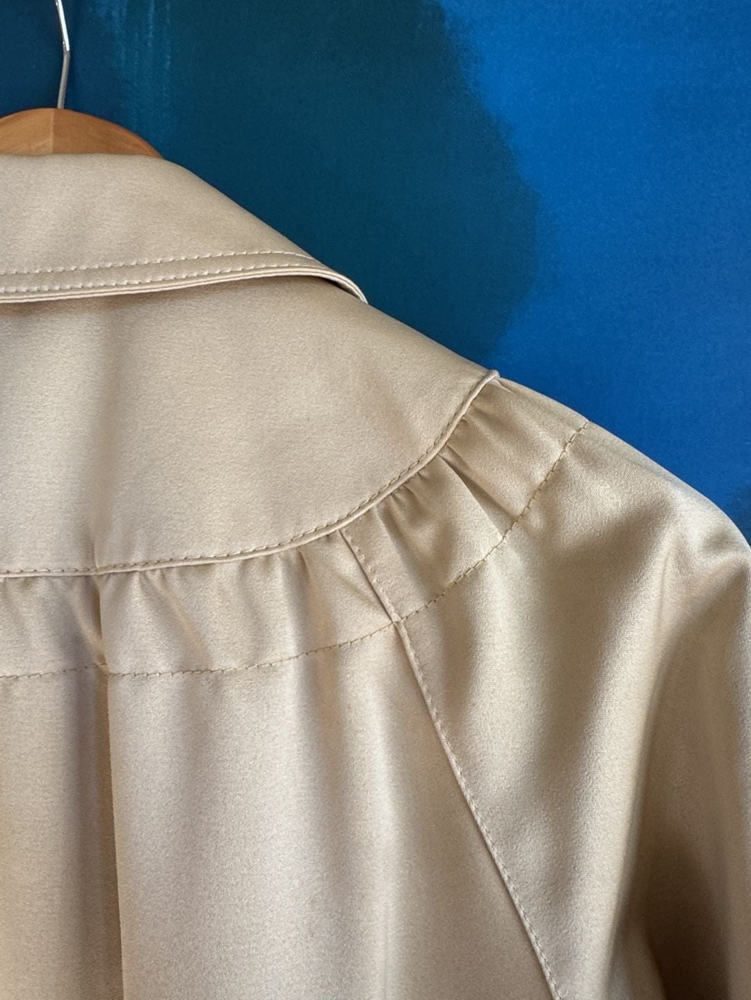 Vintage Forecaster Of Boston Trench Coat Size 7/8 Tan Belted 11