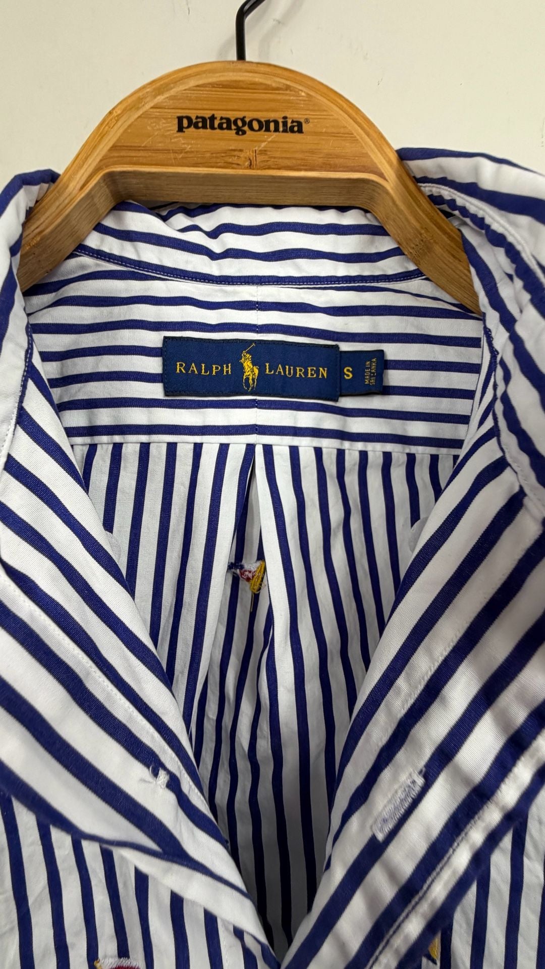 Ralph Lauren Nautical Flag Shirt Size S Striped Button Down 3