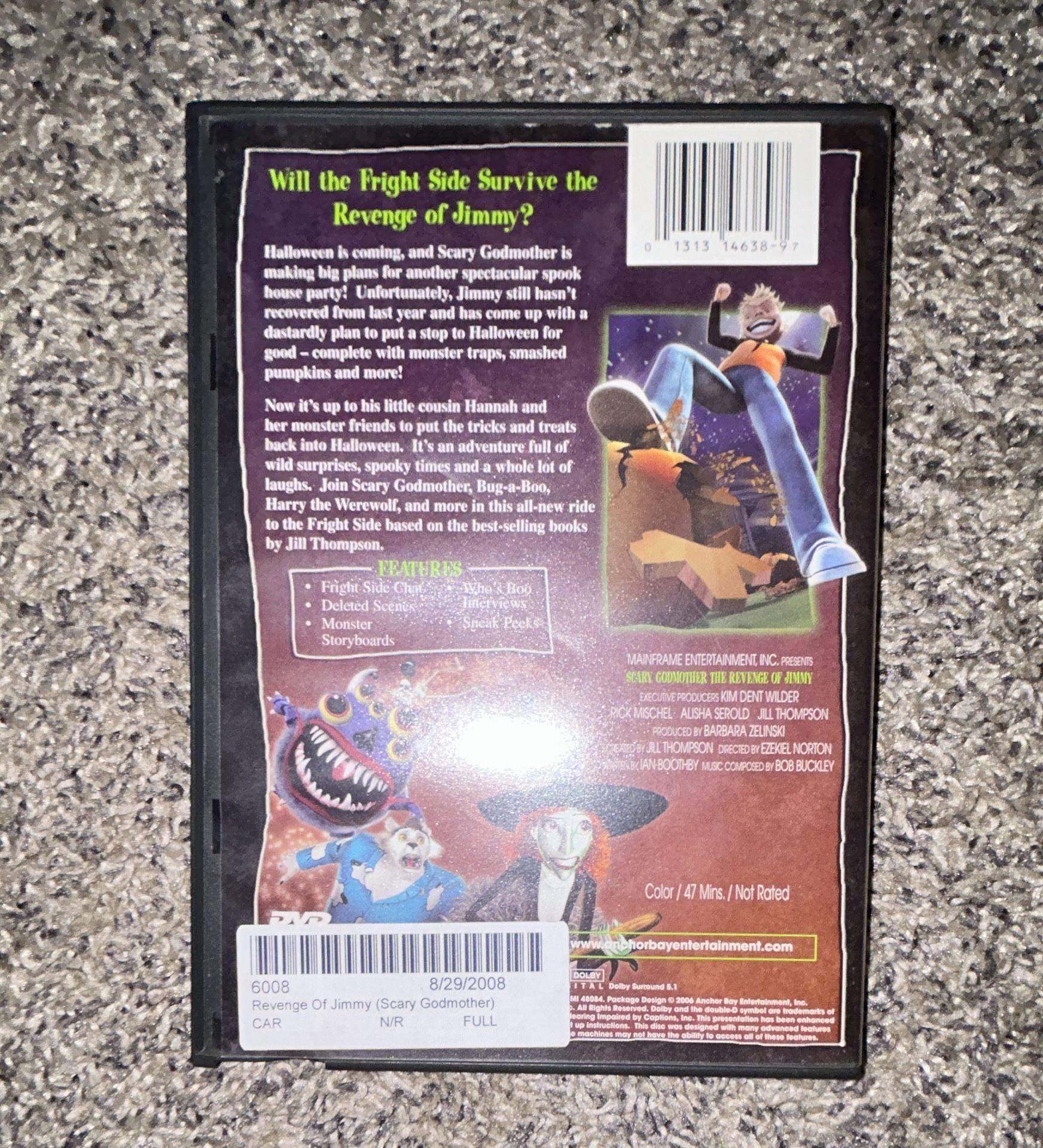 Scary Godmother: The Revenge Of Jimmy DVD 2