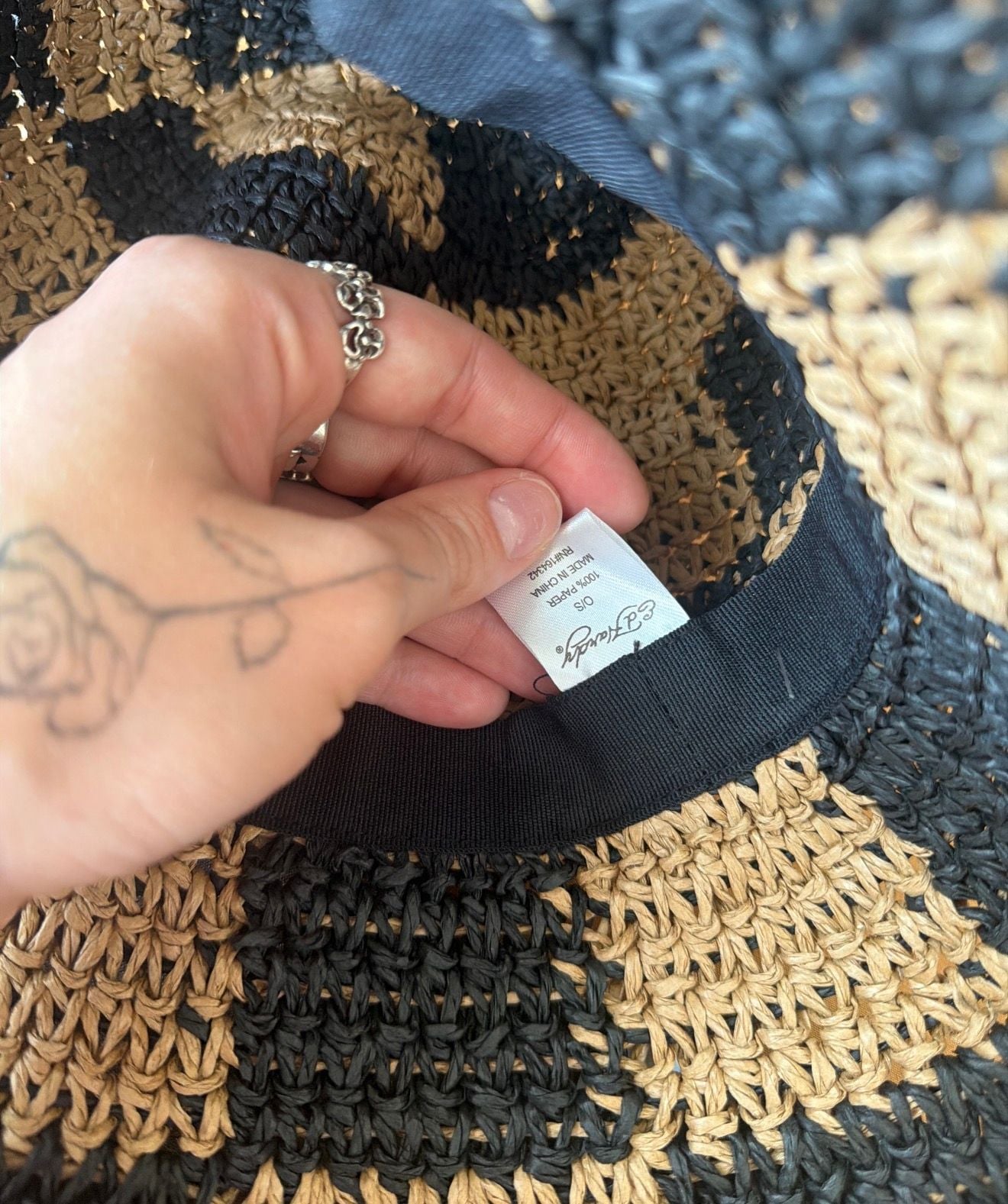 Ed Hardy Checkered Tiger Bucket Hat New With Tags 5