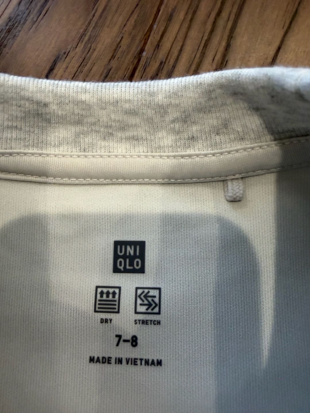 Uniqlo Court Hustle Champs 84 Sweatshirt Size 7-8 Gray Graphic Dry Stretch 6