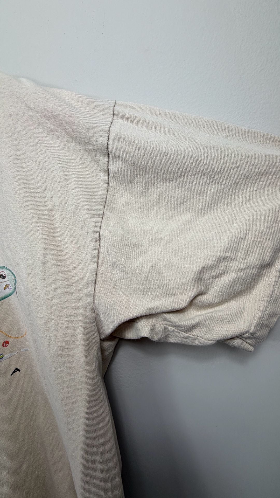 Gildan California Surfer Graphic T-Shirt Size XL Beige 7