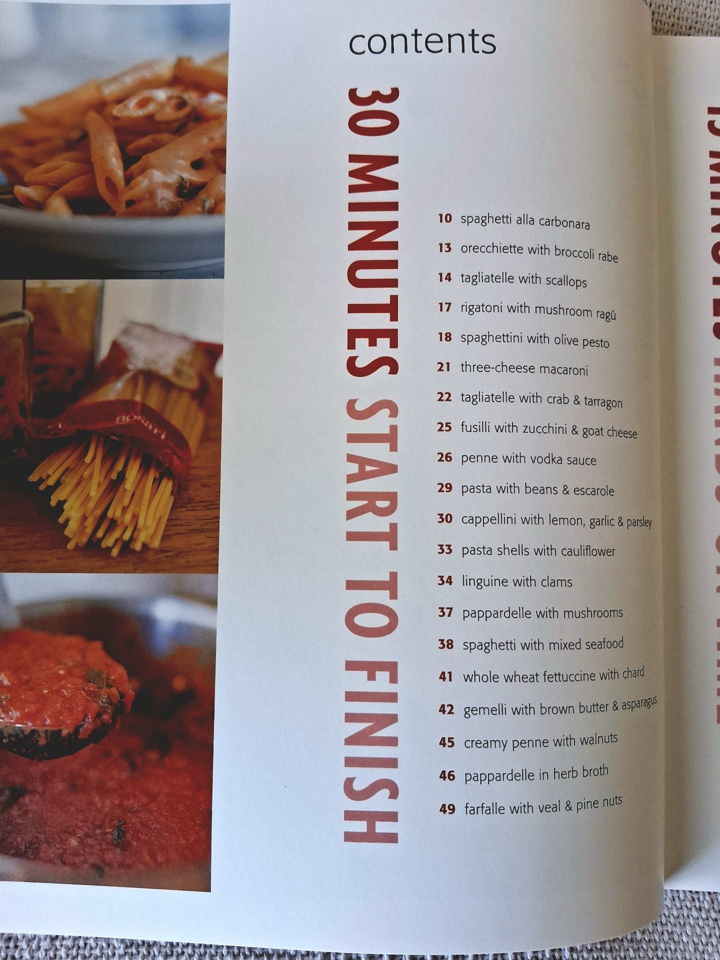 Williams-Sonoma Food Made Fast Pasta Cookbook 3