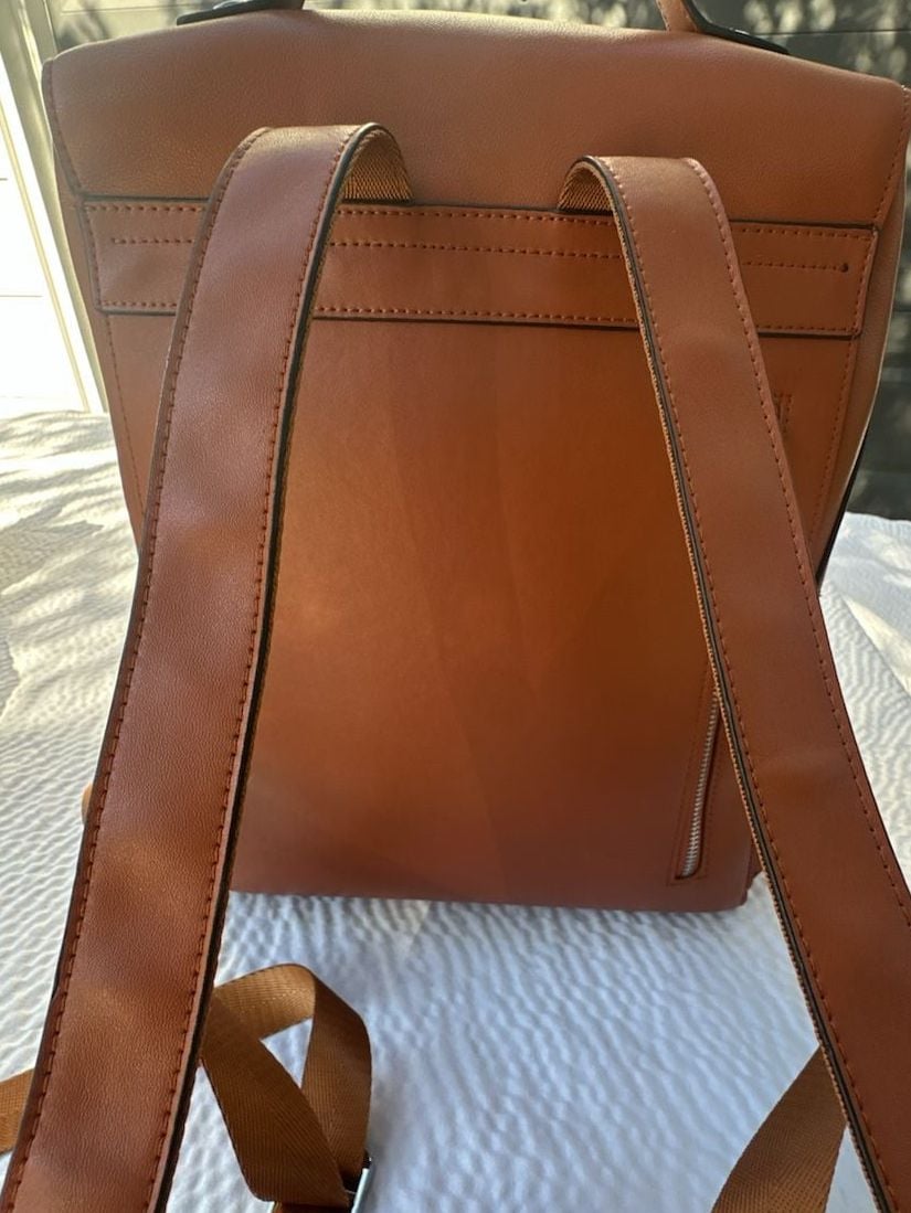 Bostanten Leather Backpack Brown 9
