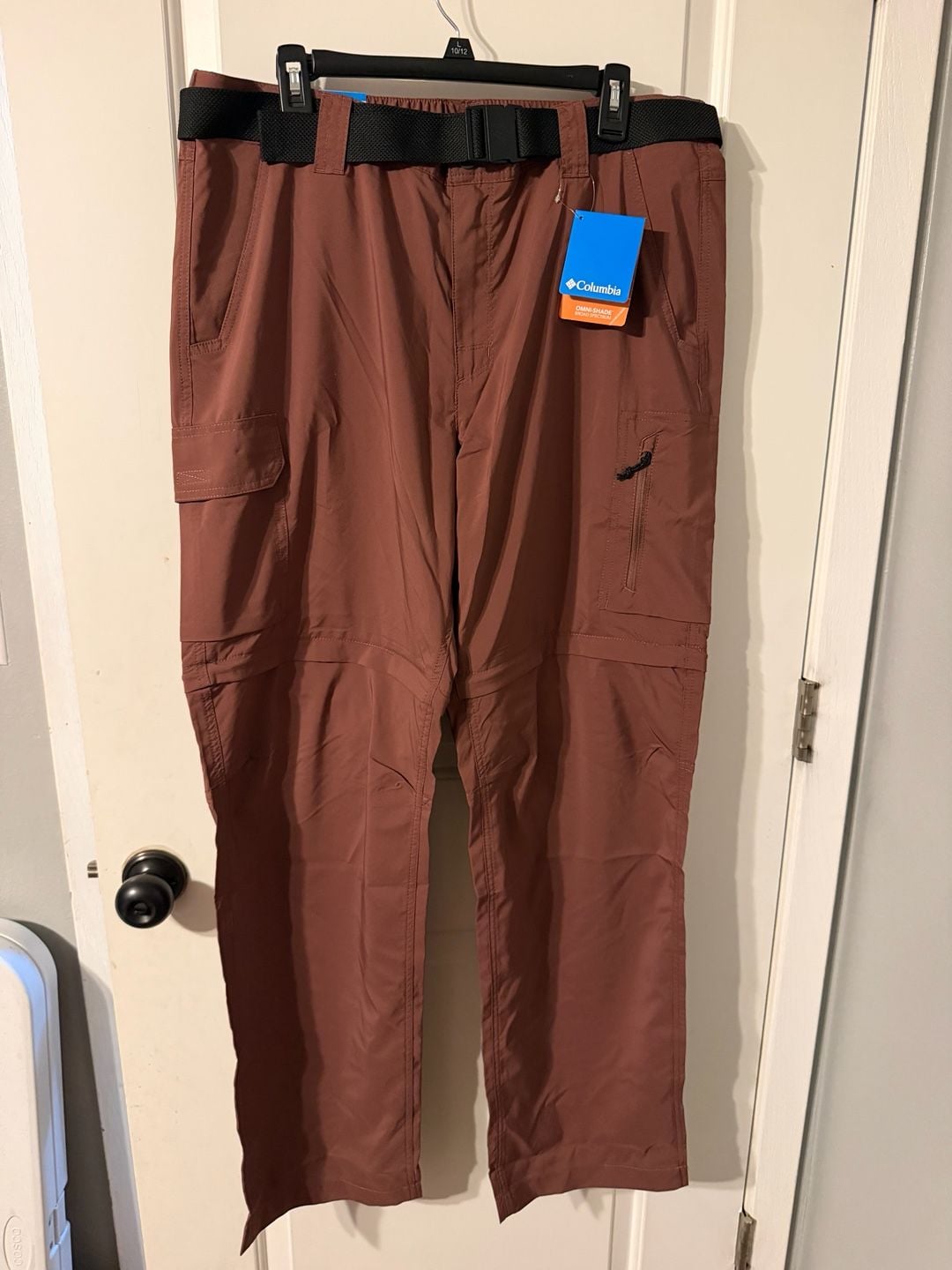 Columbia Silver Ridge Utility Convertible Pant Size 38W 34L Brown 2