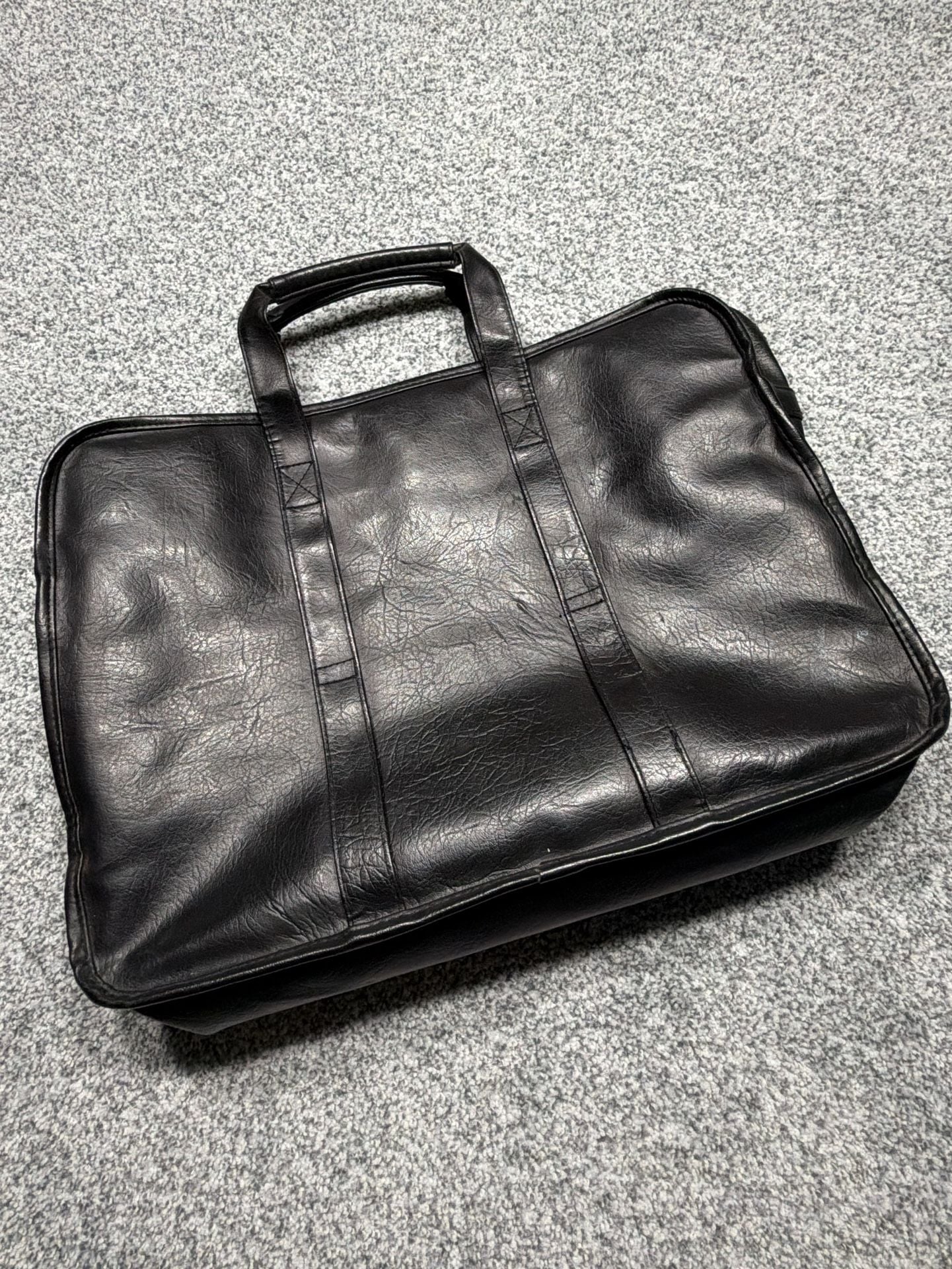 Black Laptop Briefcase Bag Computer Case Organizer 3