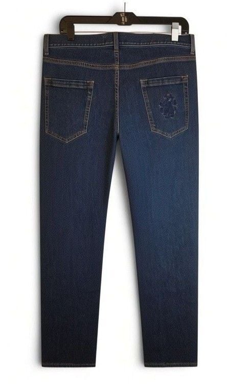 Roberto Cavalli Jeans Size 38 Dark Blue Denim Slim 3