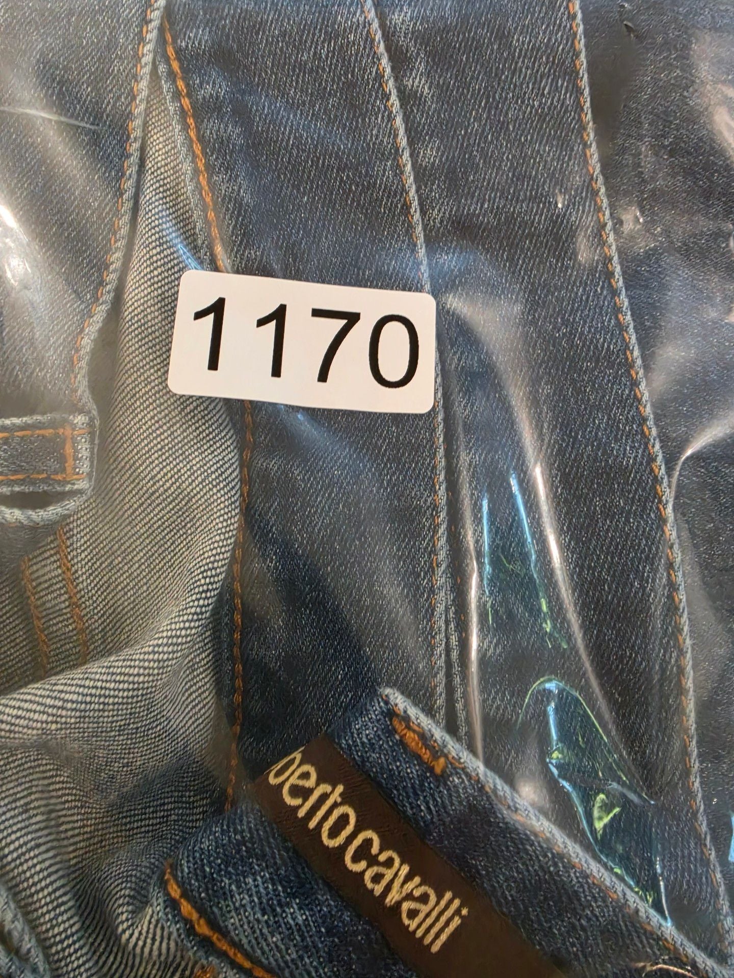 Roberto Cavalli Jeans Size 38 Dark Blue Denim Slim 9