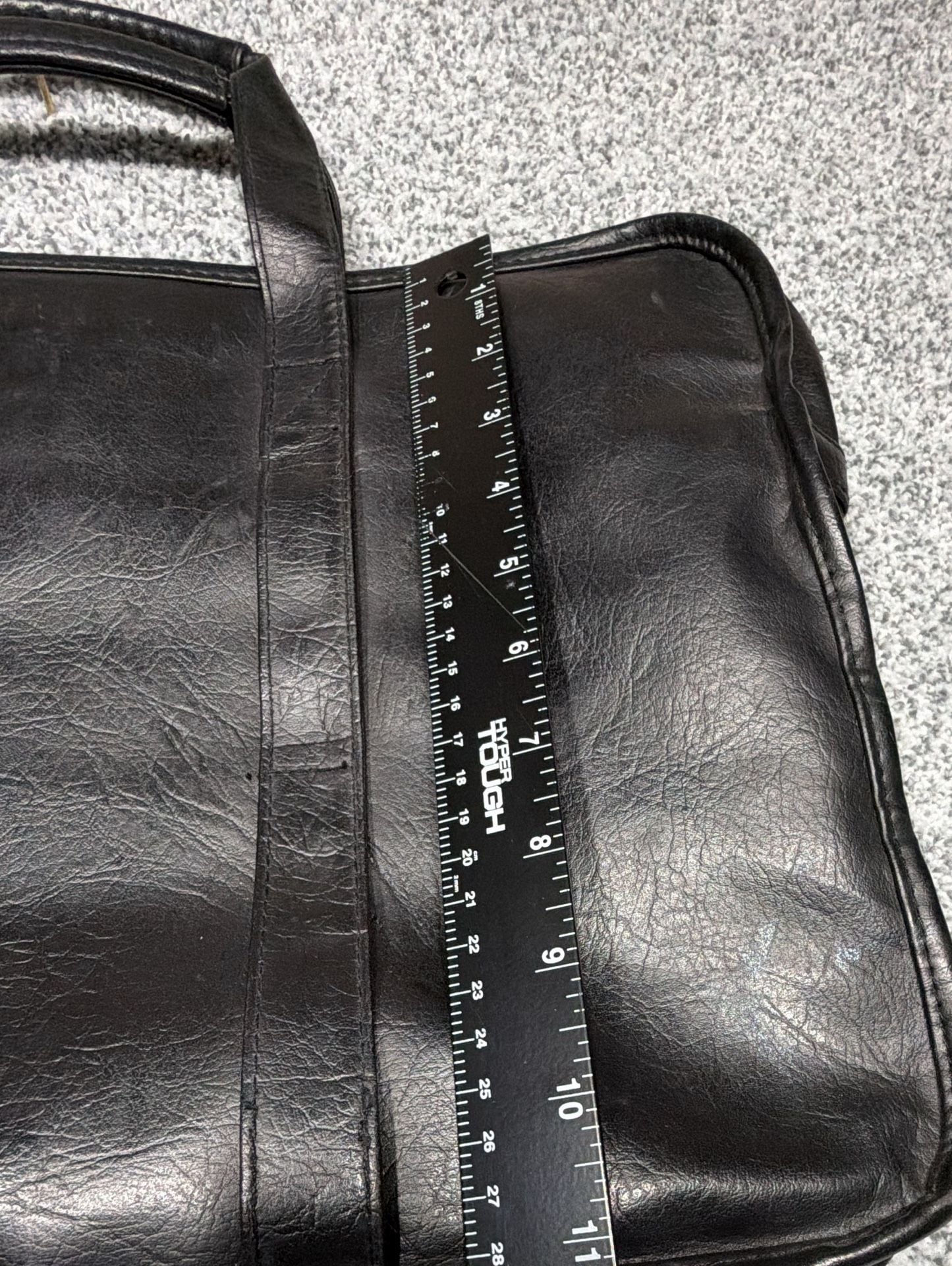 Black Laptop Briefcase Bag Computer Case Organizer 5
