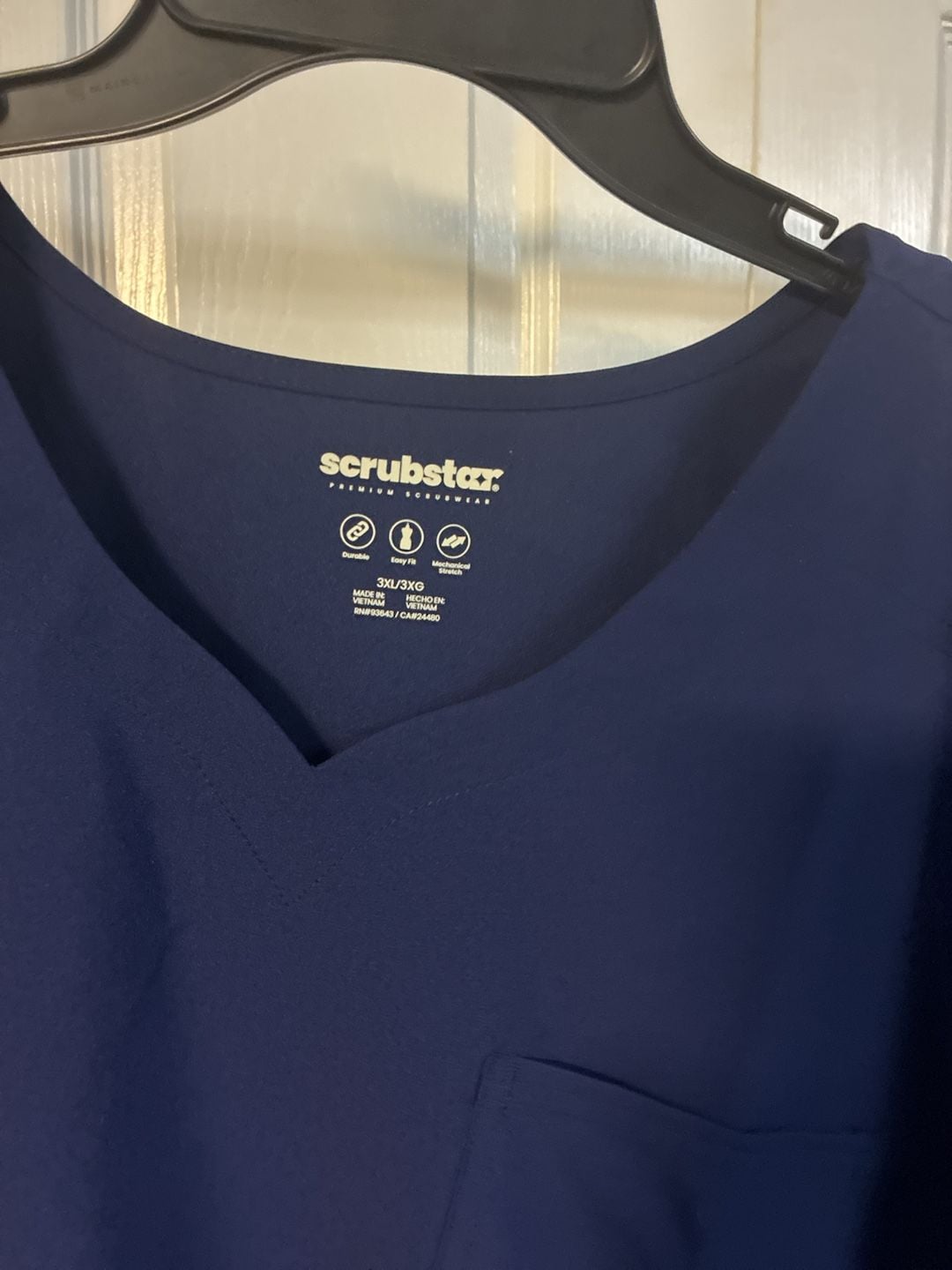 4pc Bundle Scrubstar Sweetheart V-Neck Scrub Top Size 3XL 8
