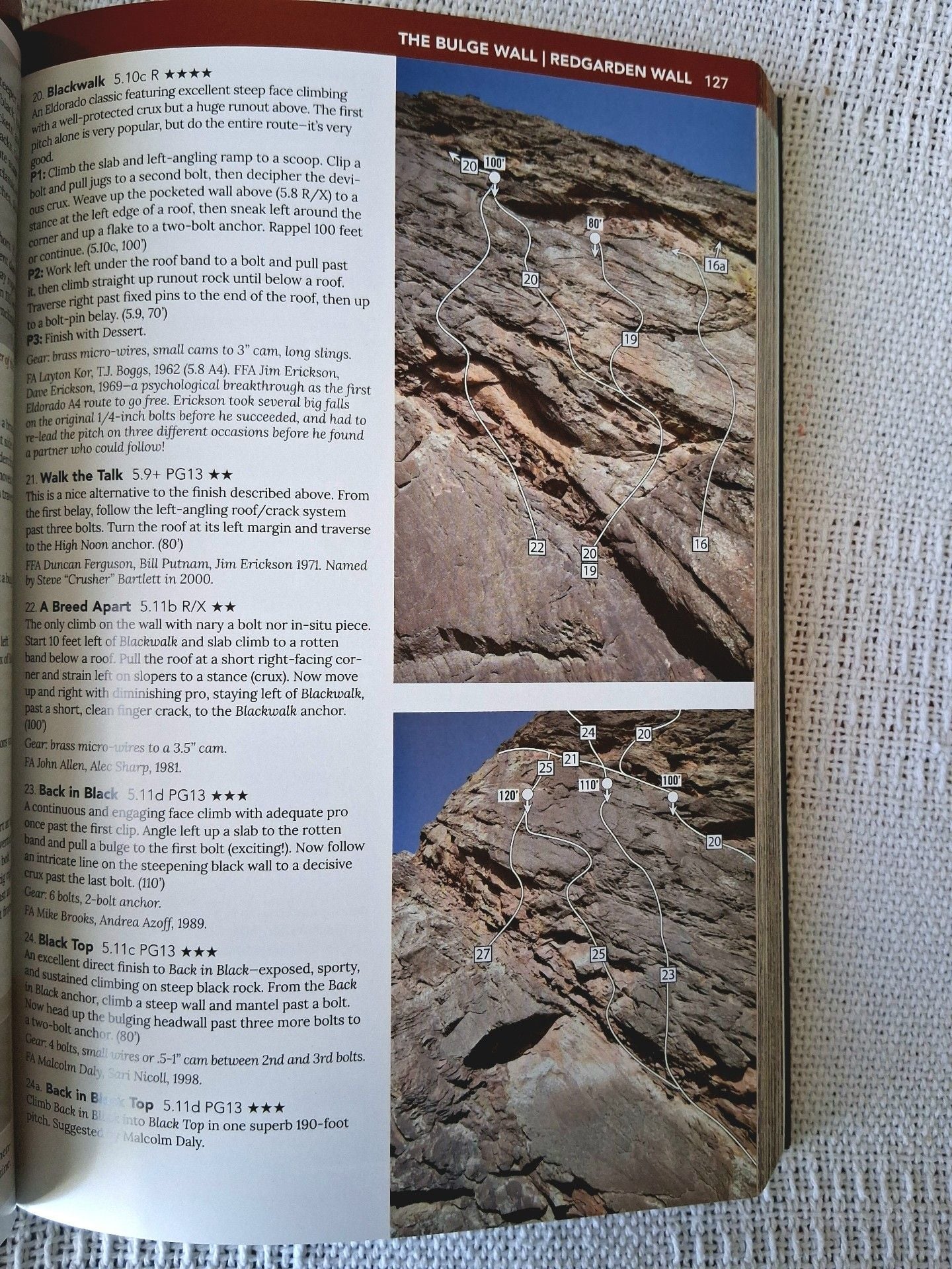 Eldorado Canyon A Climbing Guide Third Edition Steve Levin 5