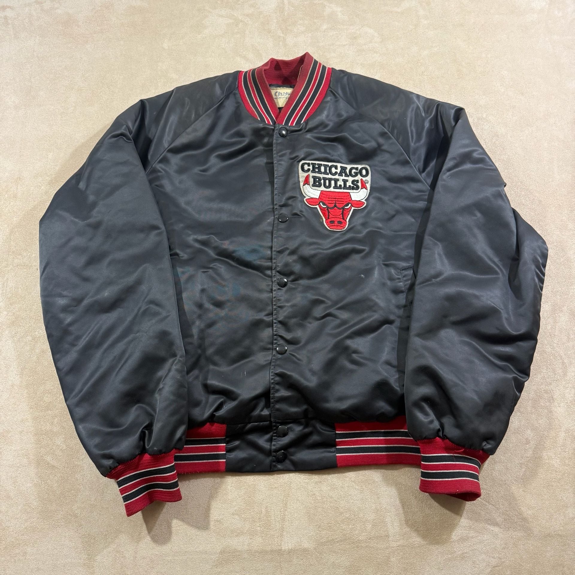 Chalk Line Chicago Bulls Satin Jacket 2