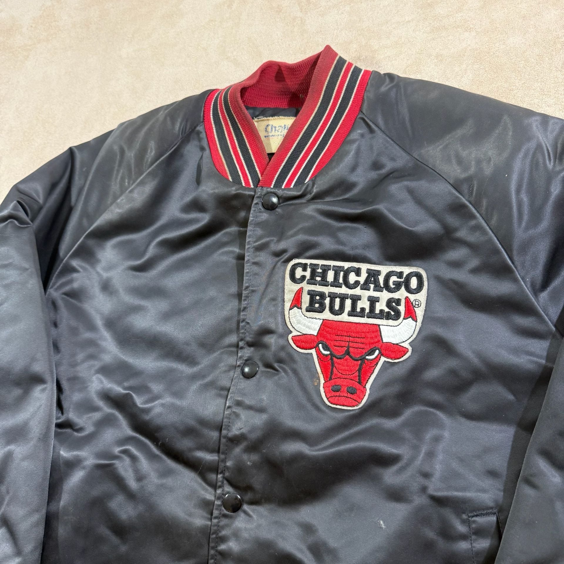 Chalk Line Chicago Bulls Satin Jacket 4