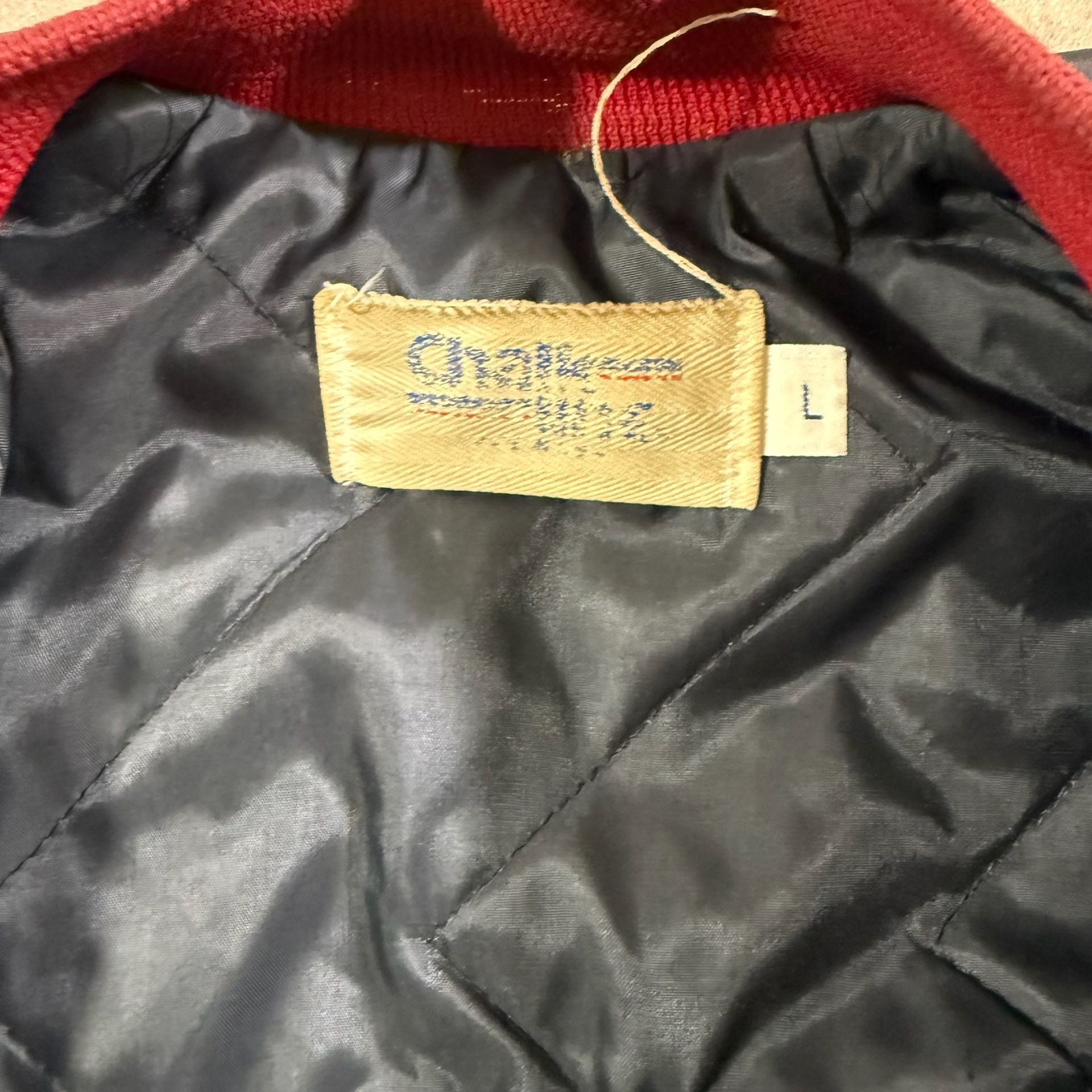 Chalk Line Chicago Bulls Satin Jacket 5