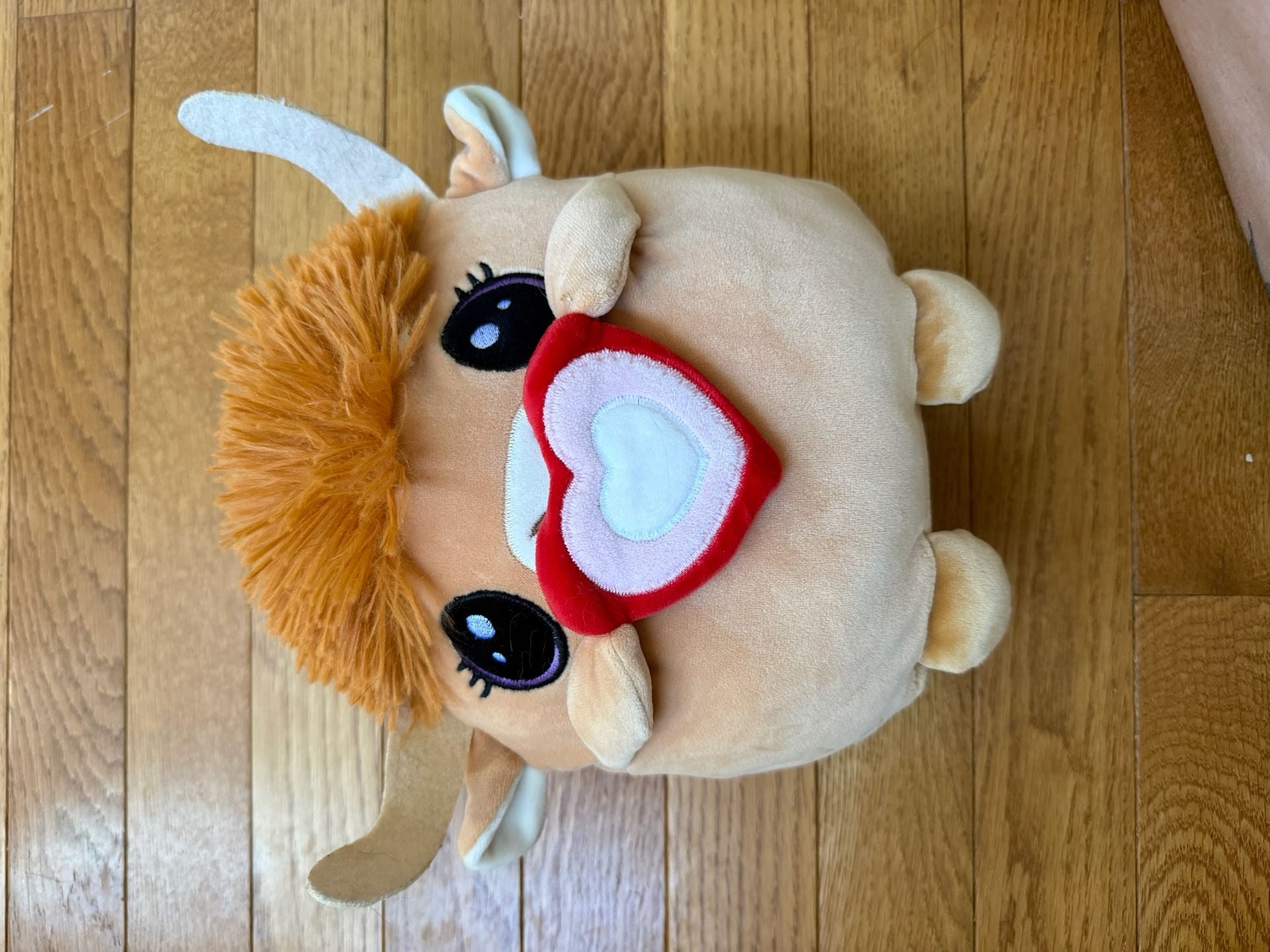 Goffa Highland Cow Plush Toy Valentine Heart 1