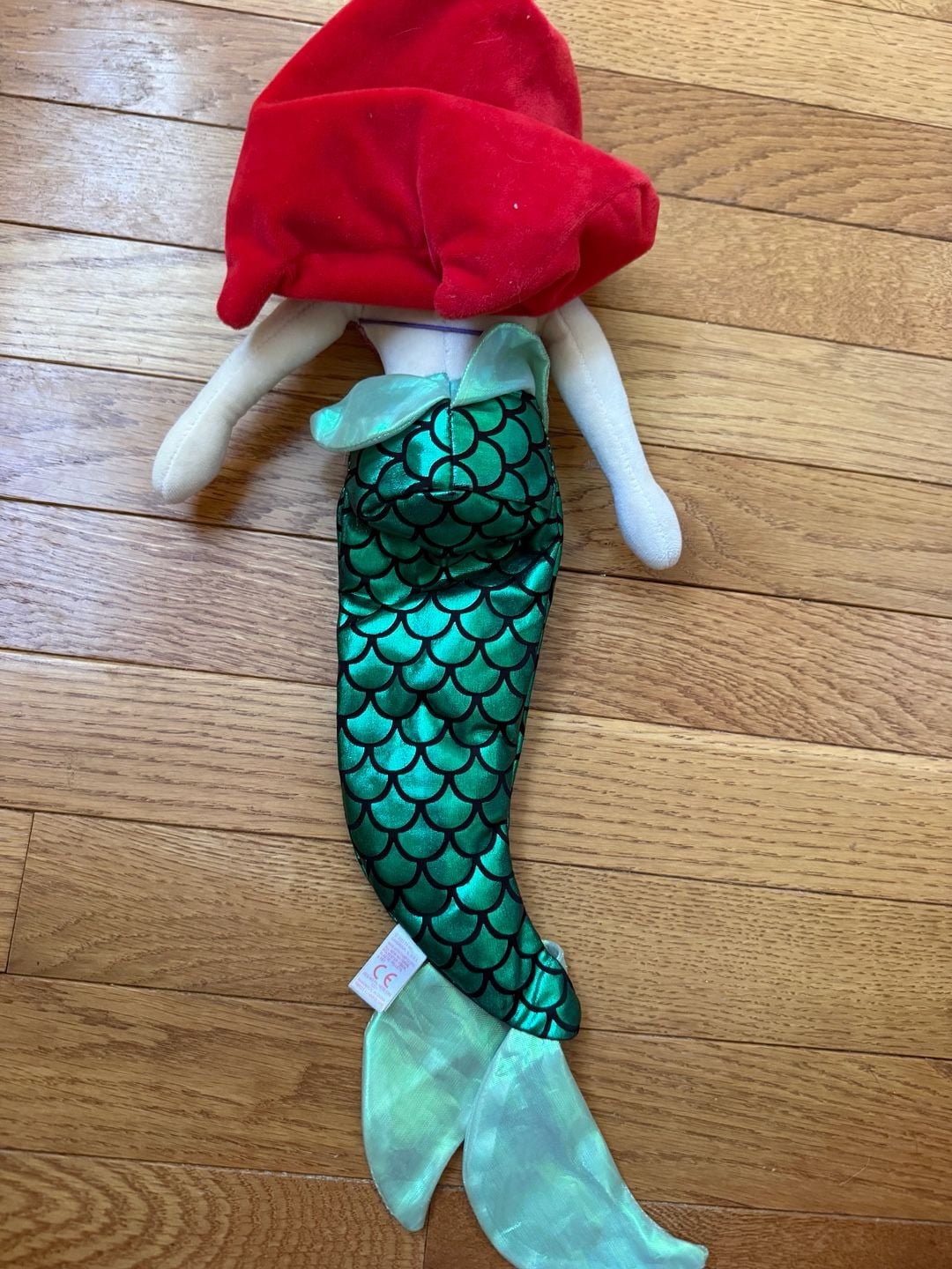 Ty Disney Sparkle Ariel The Little Mermaid Plush Doll 3