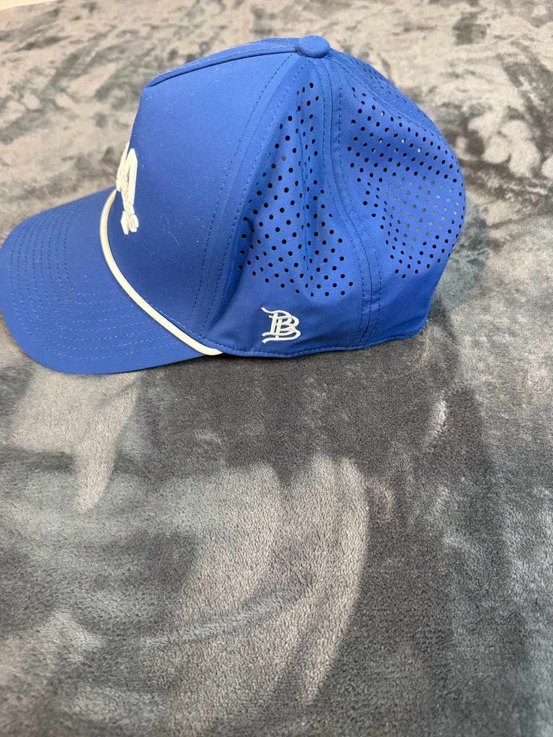 Branded Bills Los Angeles Los Angeles Performance 545 Snapback Hat Blue#163 3