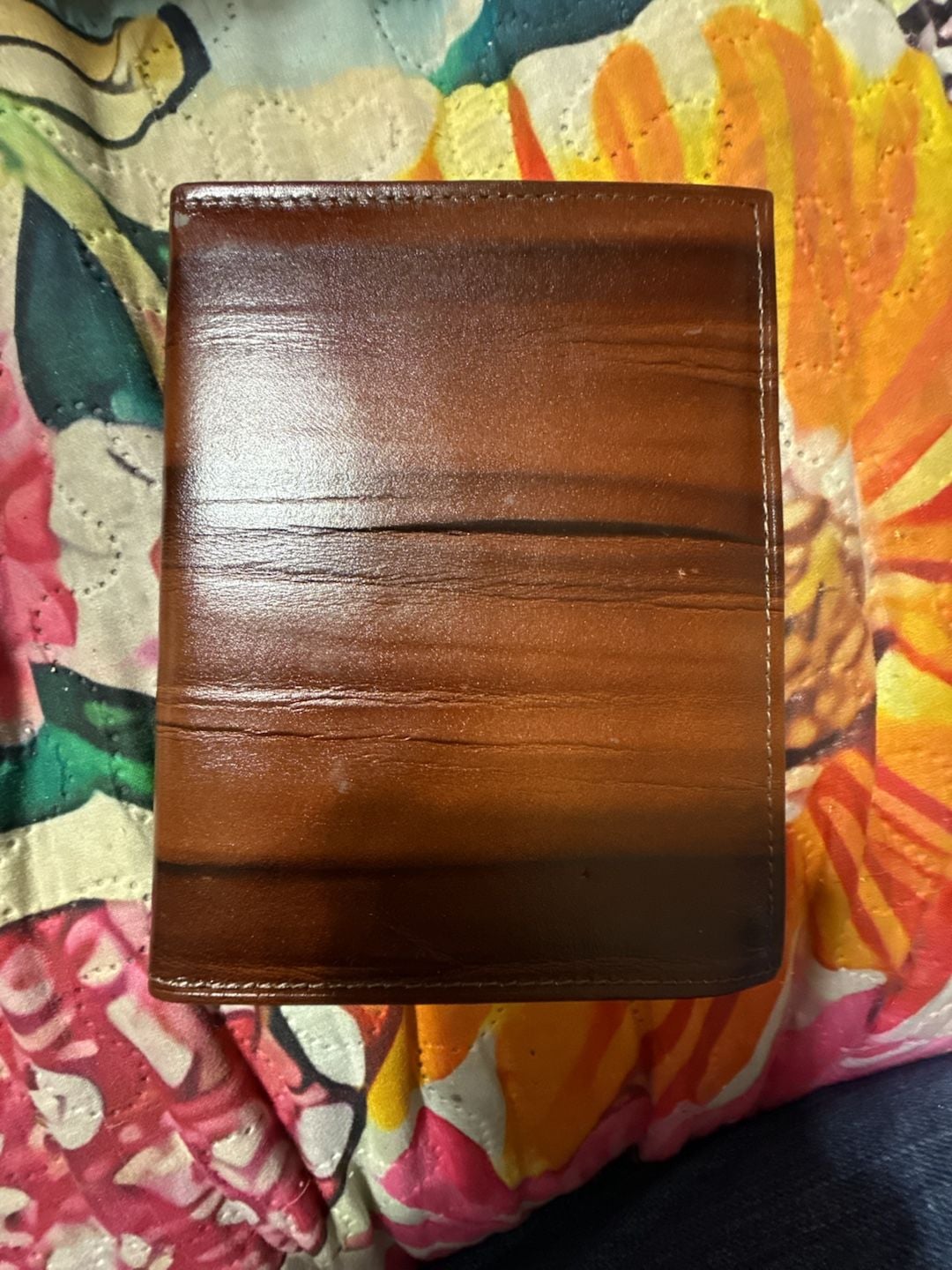 Amity Cowhide Leather Wallet Model 16803 21 Brown 2