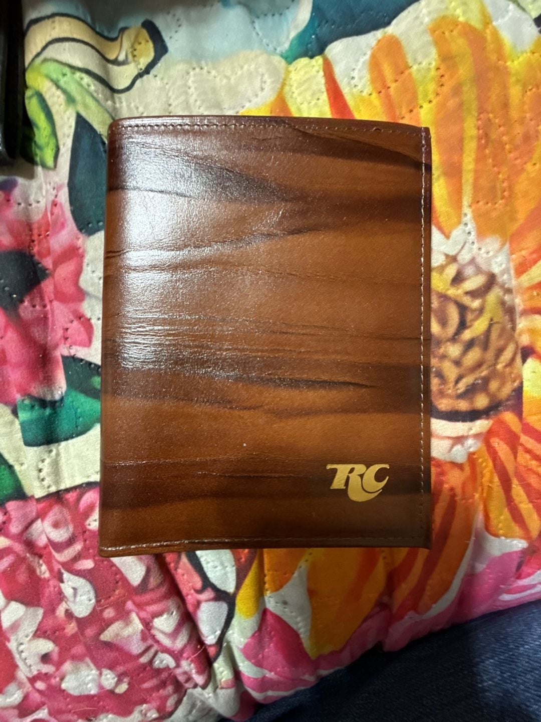 Amity Cowhide Leather Wallet Model 16803 21 Brown 3