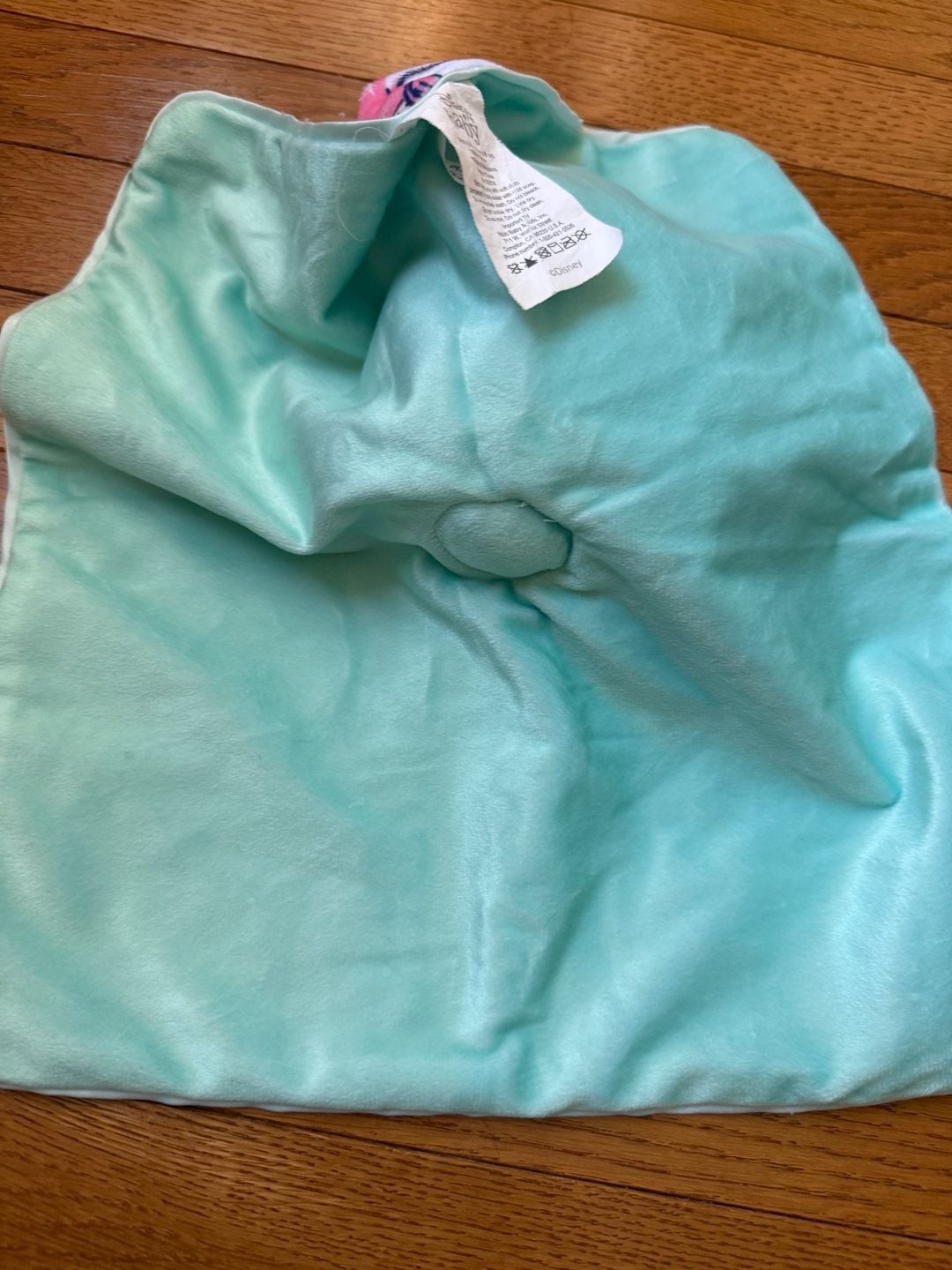 Disney Baby Ariel Princess Security Blanket Size 14 in. x 14 in. Lovey 4