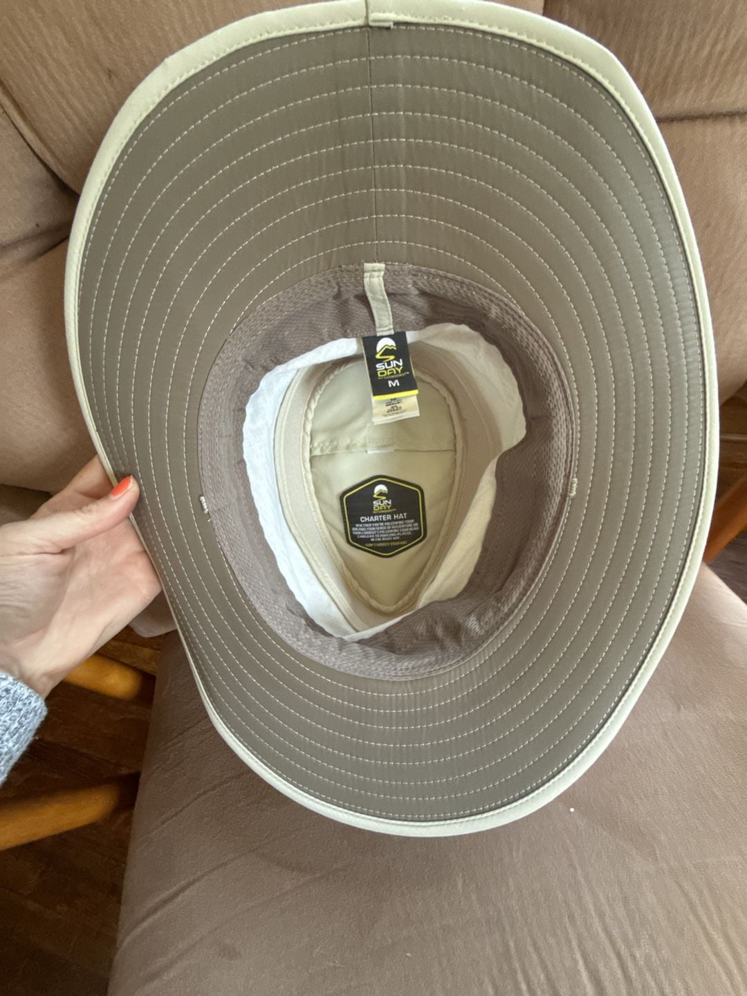 Sunday Afternoons Charter Hat Size M Cream Sand Sun 4