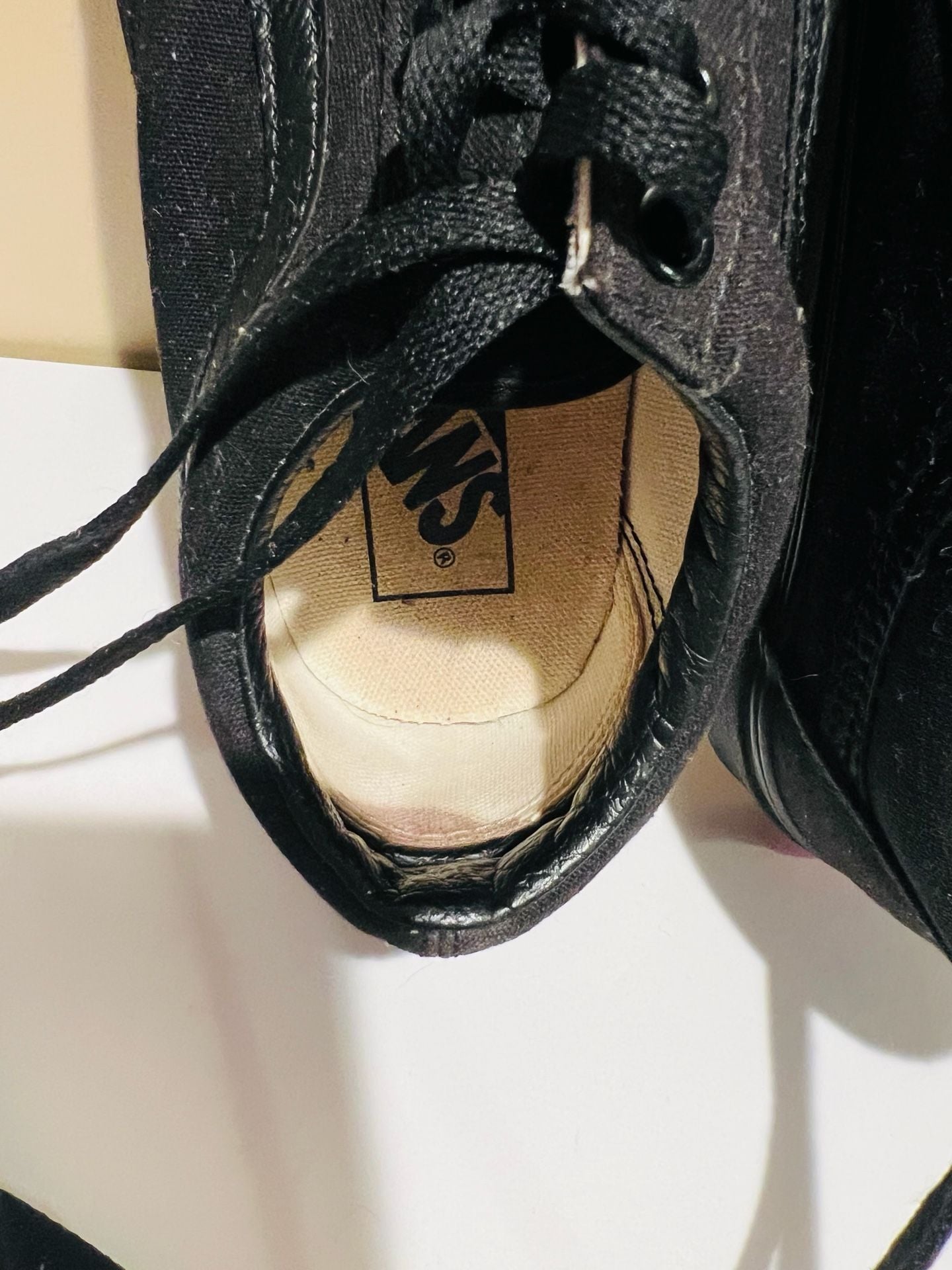 Vans Old Skool Skate Shoes Black Monochrome Canvas 8