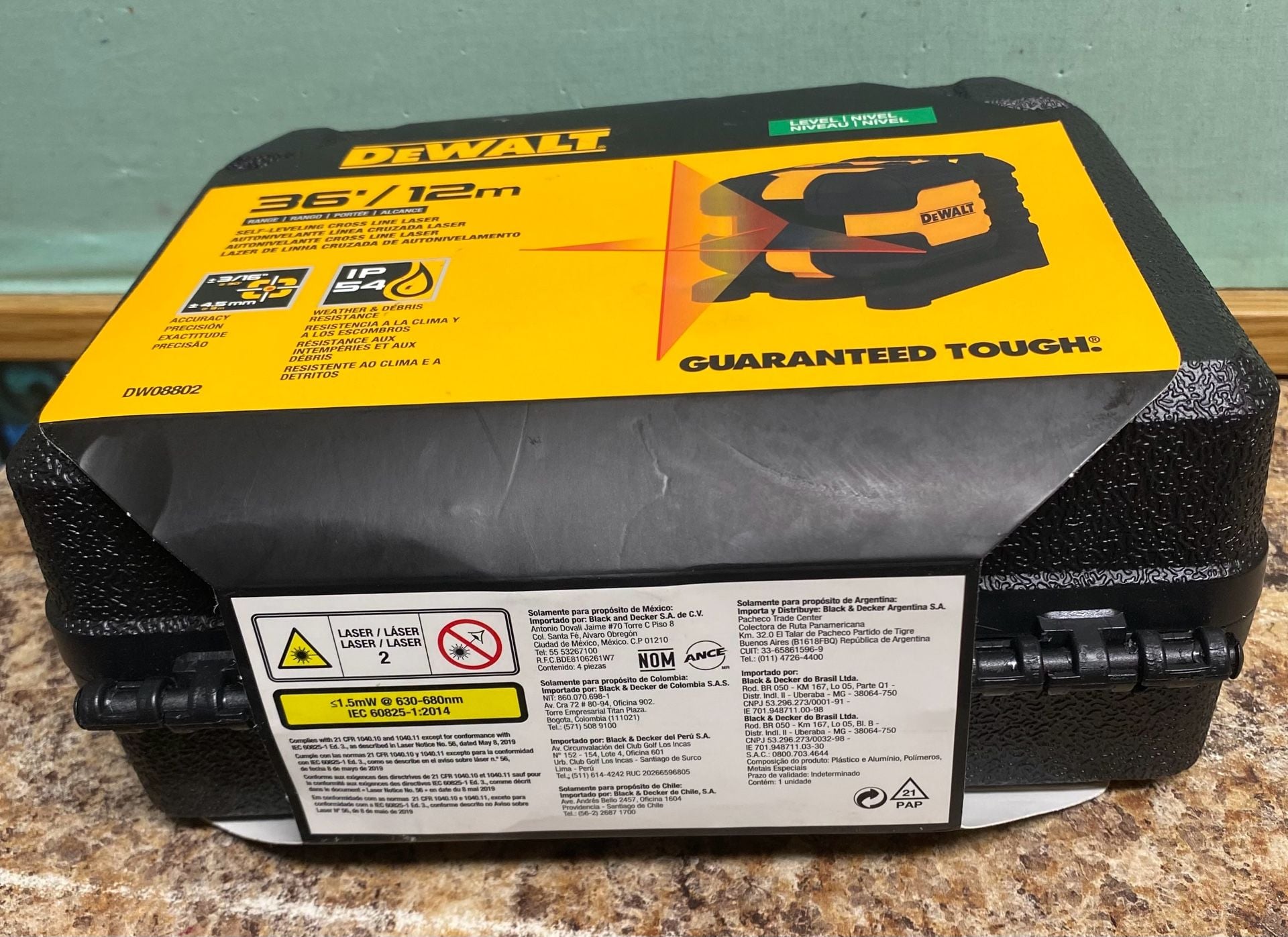 Dewalt Laser Level 6