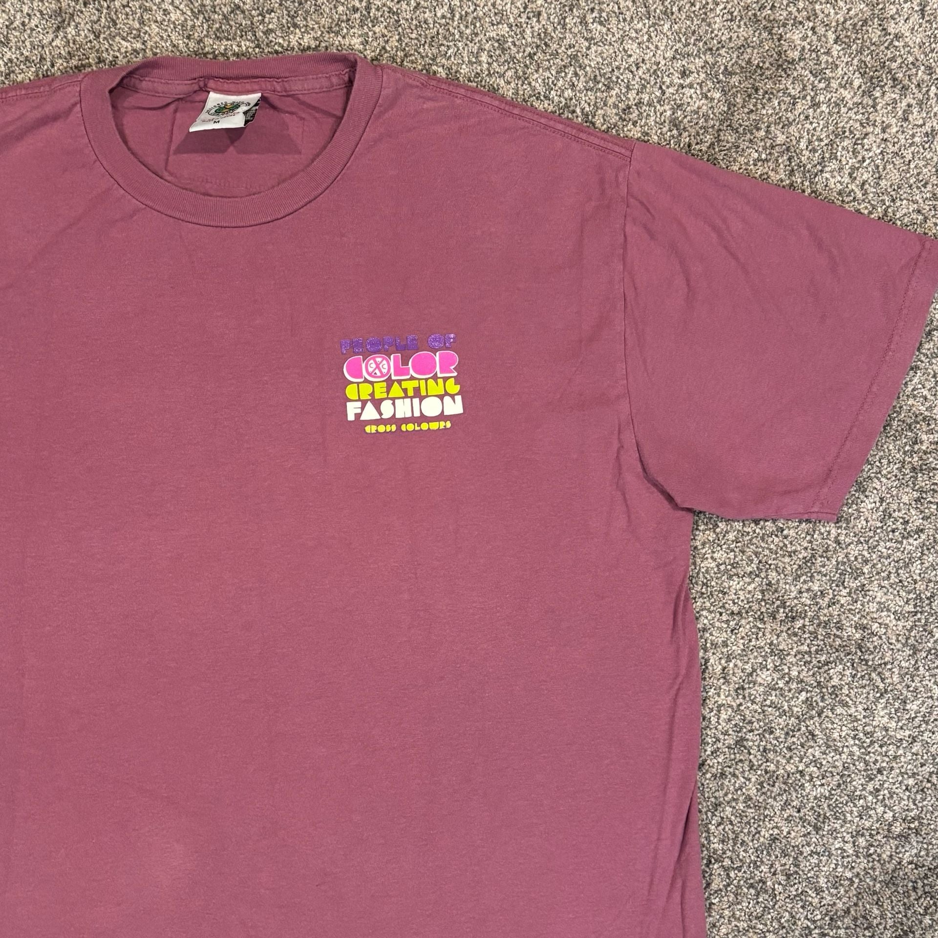 Cross Colours People Of Color Creating Fashion Size M T-Shirt 10