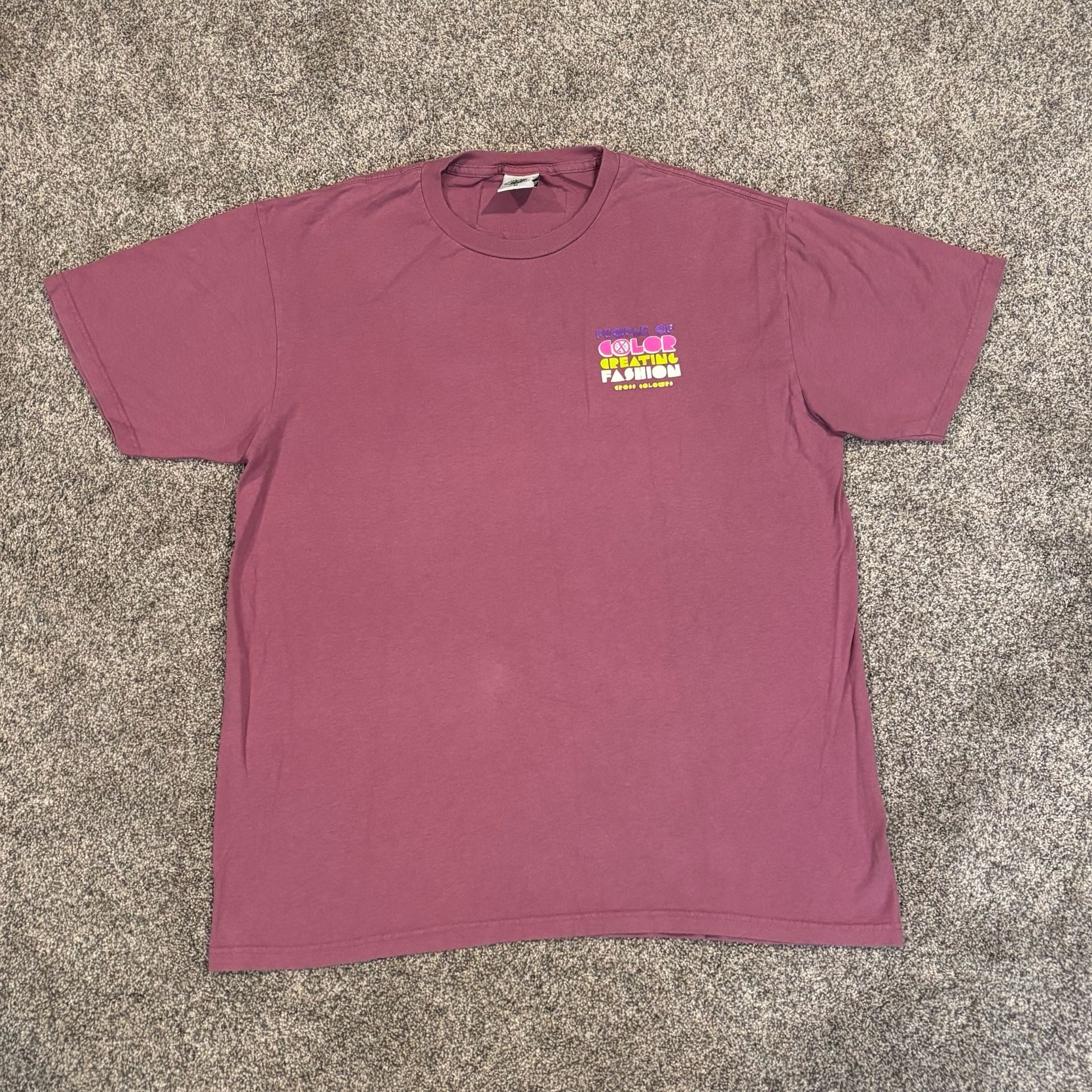 Cross Colours People Of Color Creating Fashion Size M T-Shirt 11