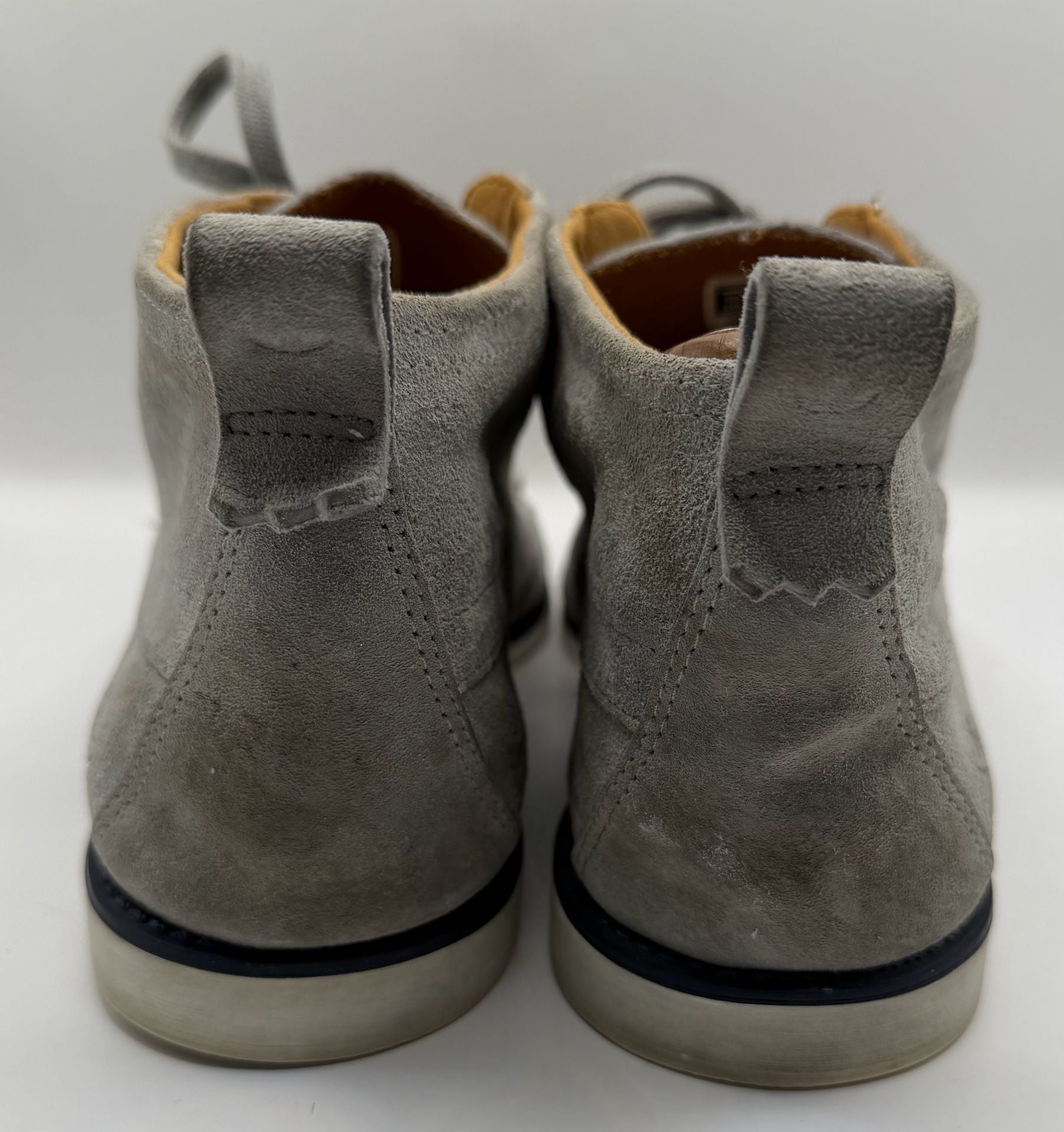 Ransom by Adidas Valley High Size 10.5 Gray Suede Chukka Boots 4