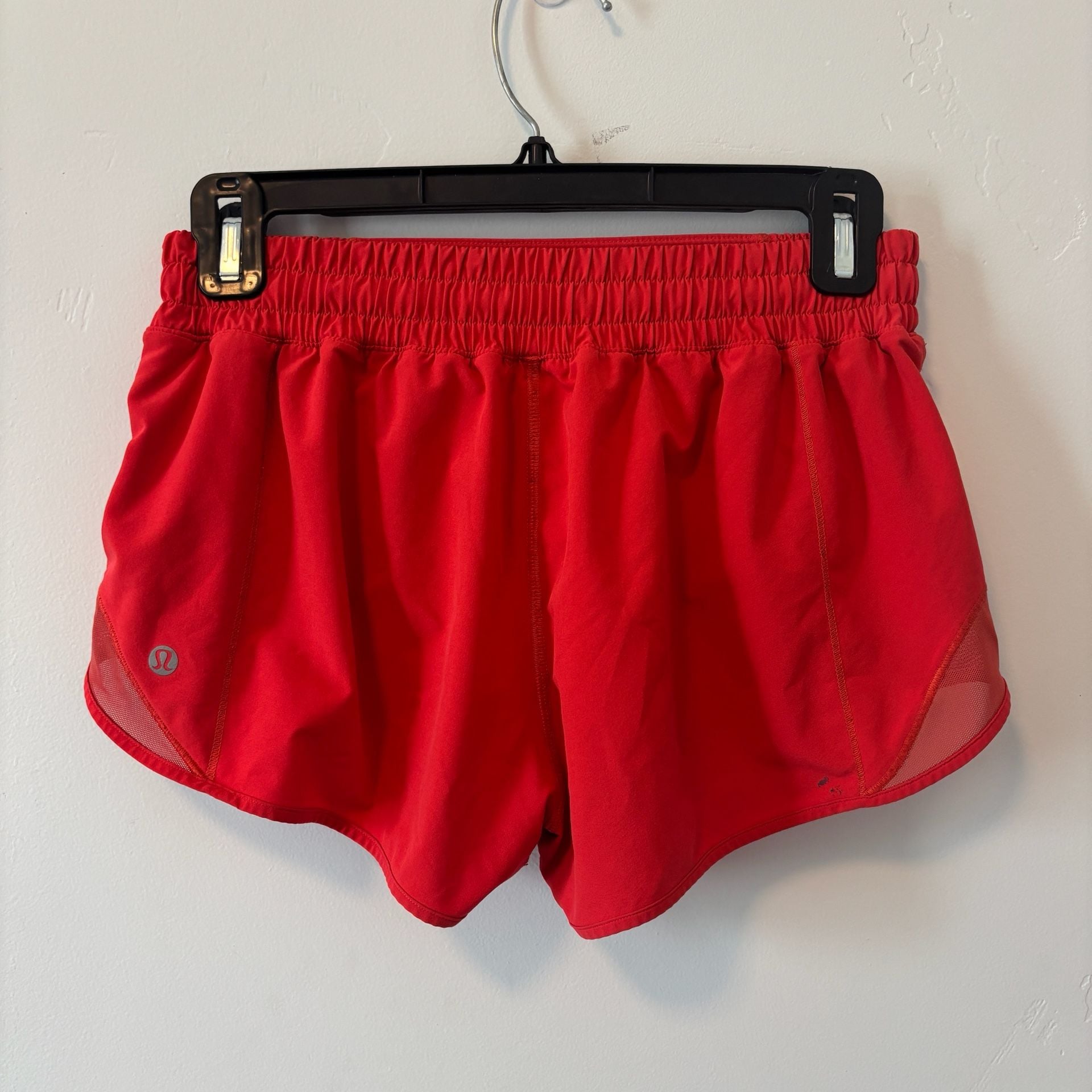 Lululemon Hotty Hot High Rise Short 4 Red Athletic Running 4