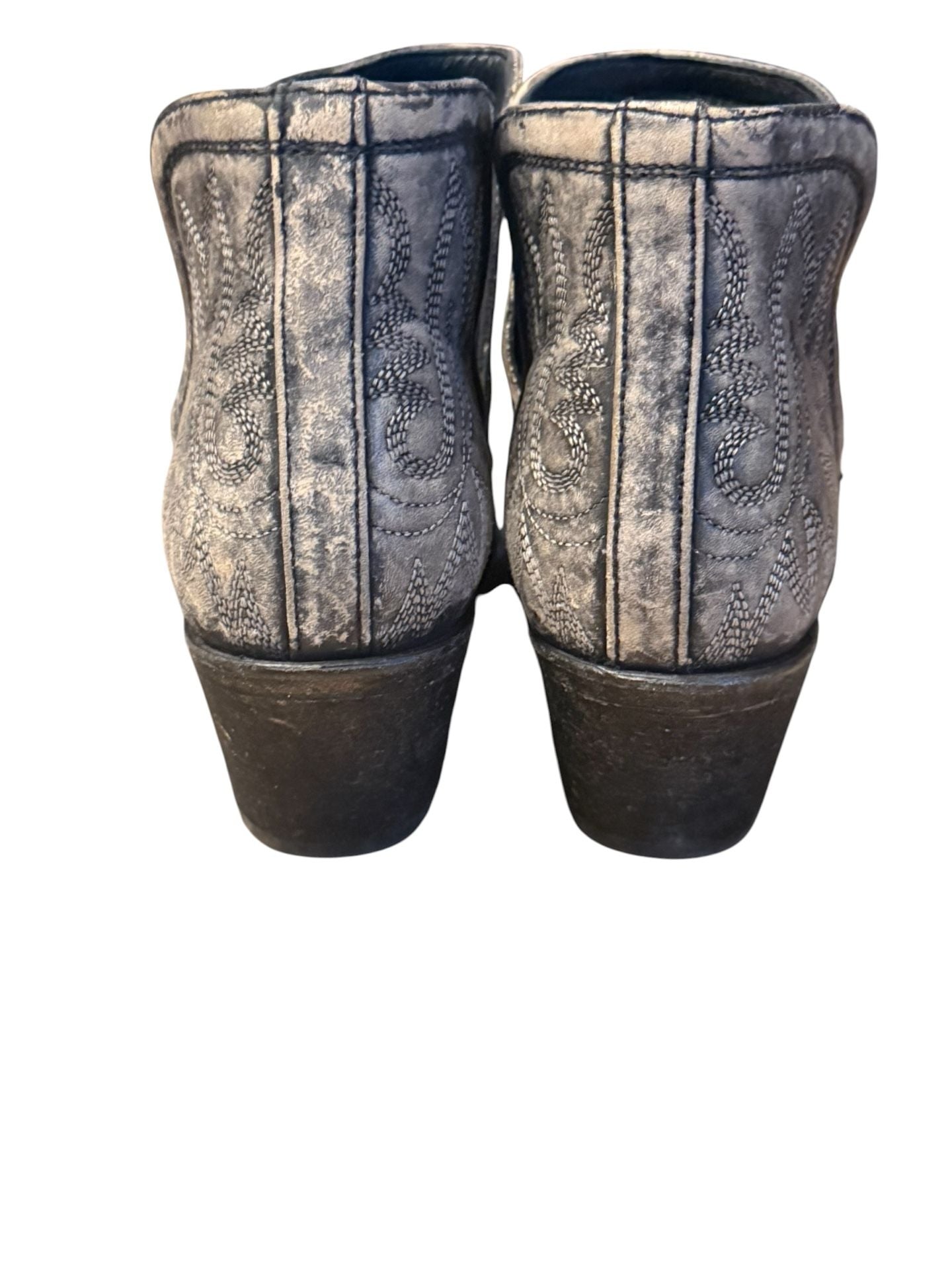 Ariat Dixon Western Boot Size 9 Naturally Distressed Black 4